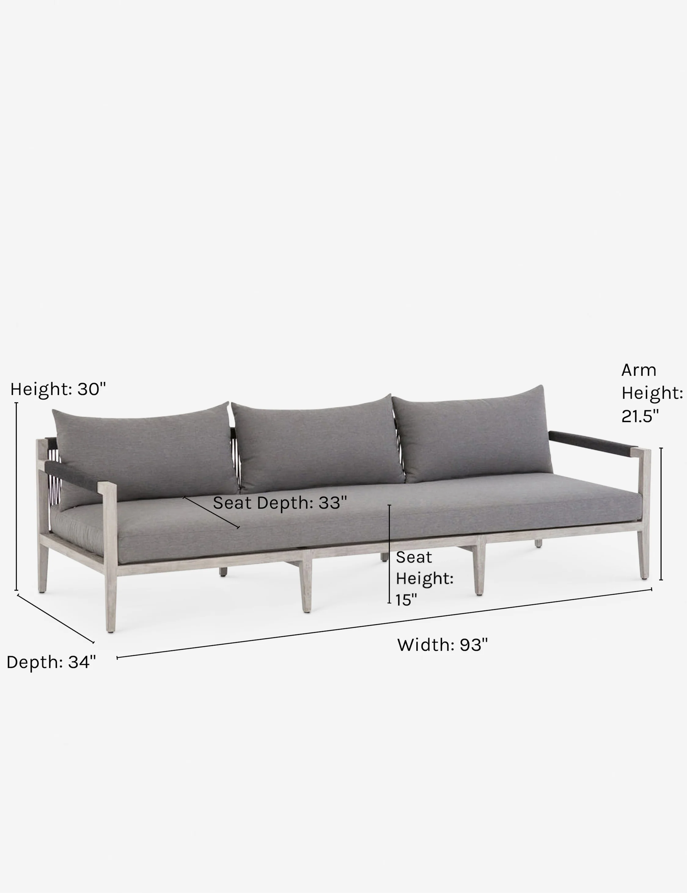 Cadenza Indoor / Outdoor Sofa - Image 20