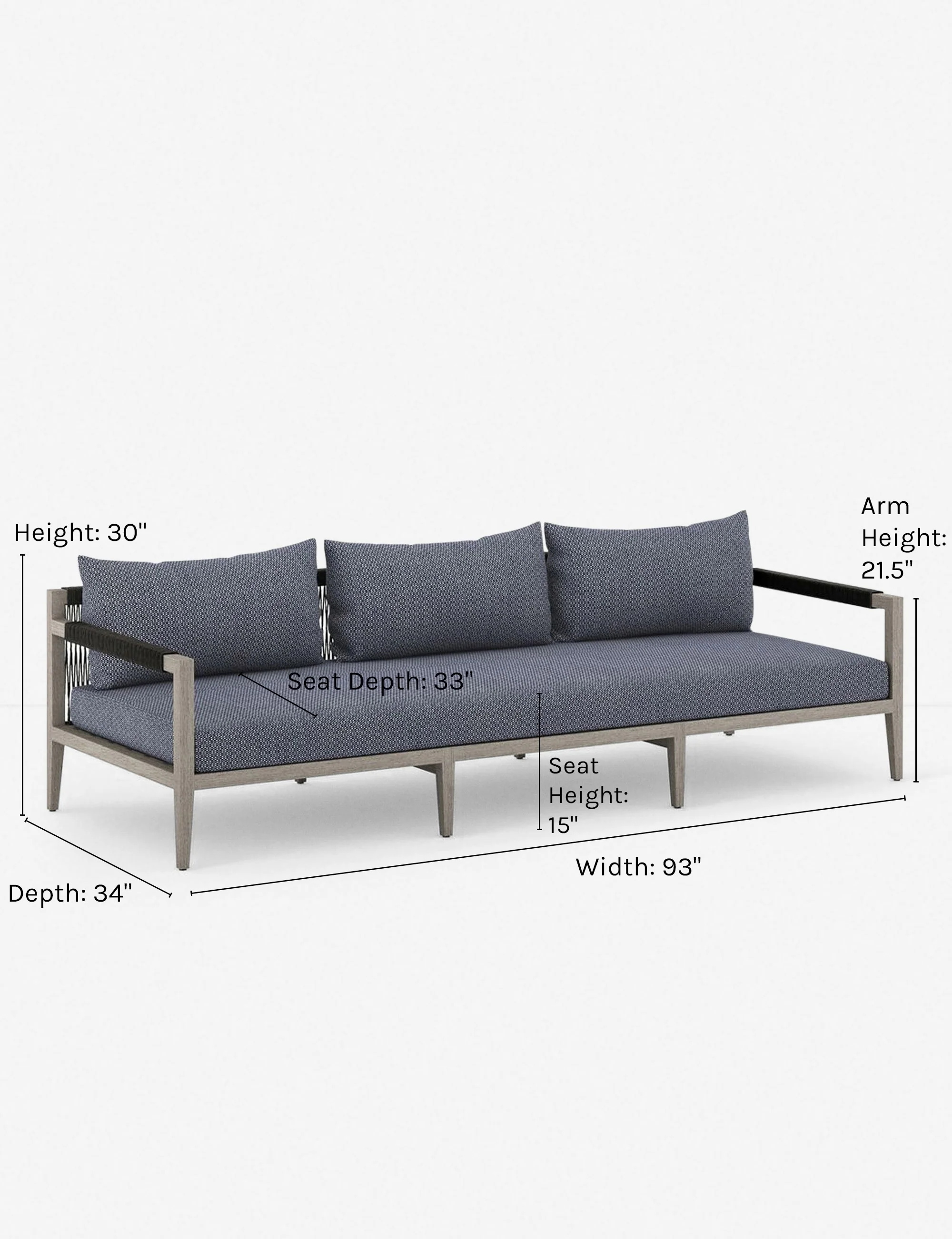 Cadenza Indoor / Outdoor Sofa - Image 4