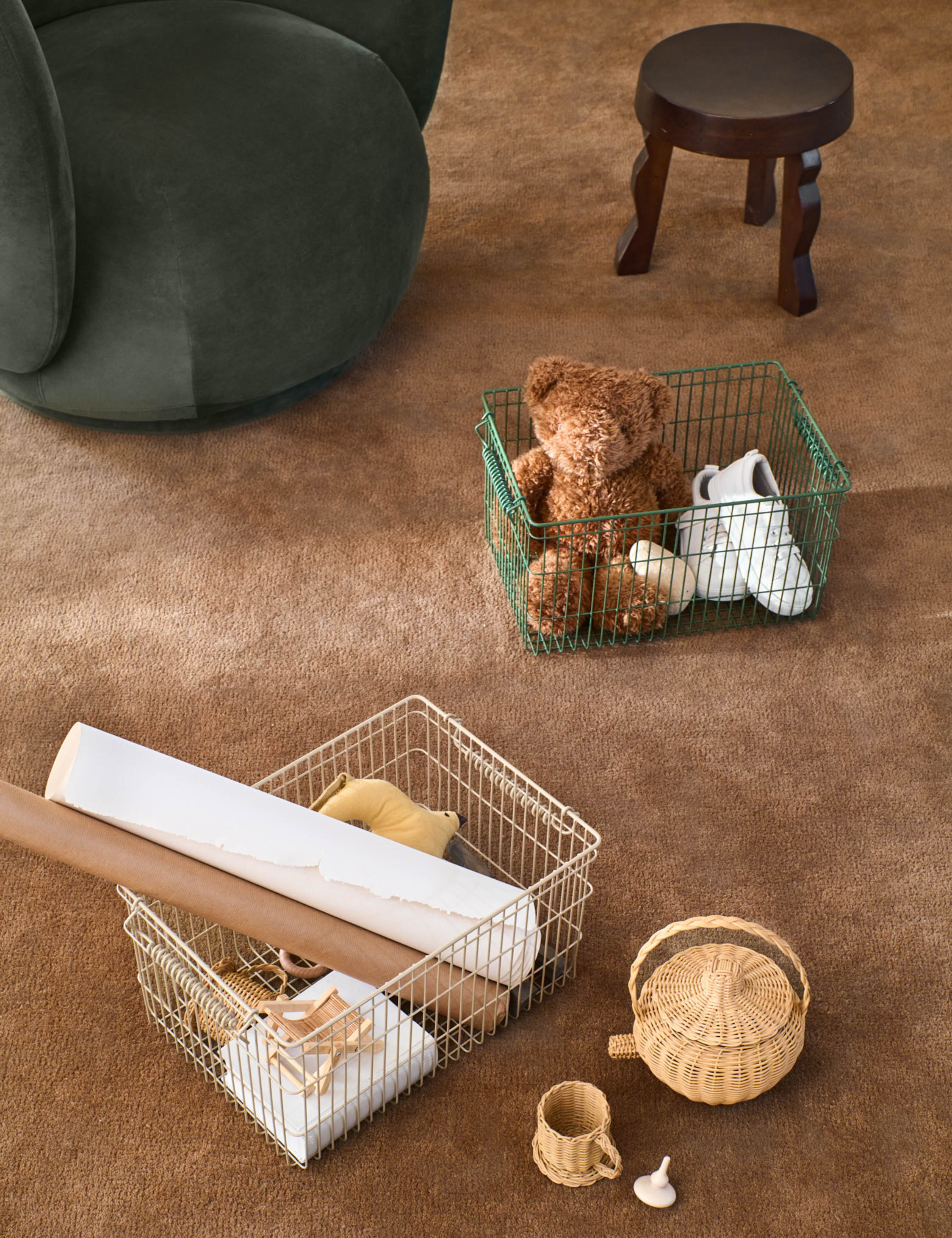 Cala Stackable Baskets (Set of 2) by Ferm Living - Image 13