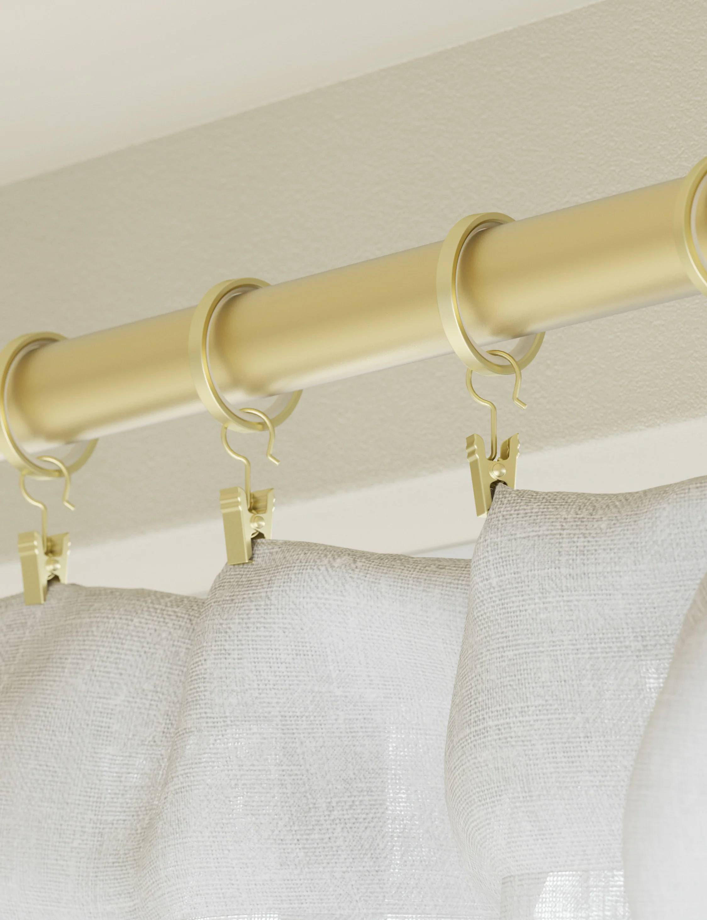 Porta Clip Curtain Rings (Set of 7) - Image 5