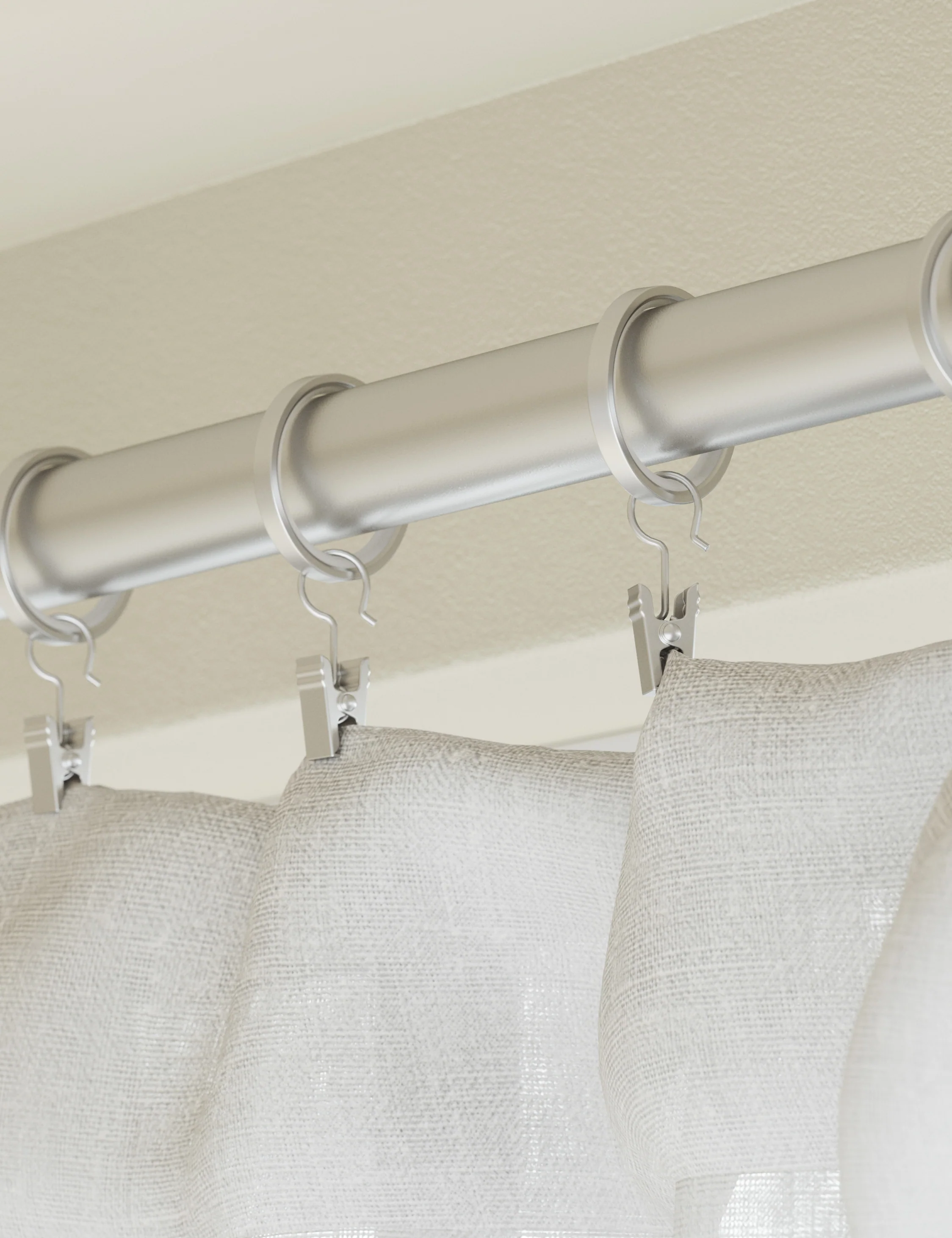 Porta Clip Curtain Rings (Set of 7) - Image 8