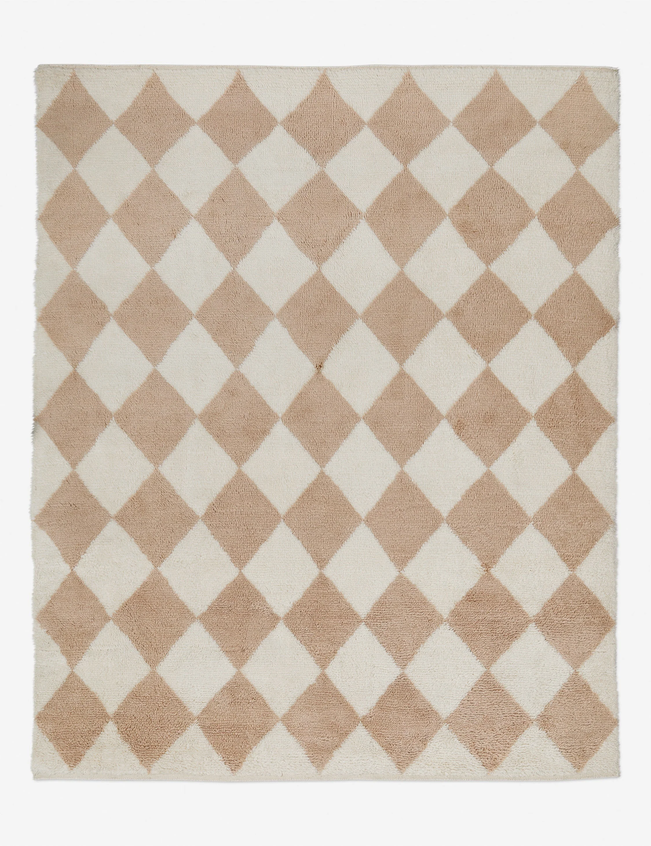 Cariad Hand-Knotted Wool Moroccan Shag Rug - Image 2