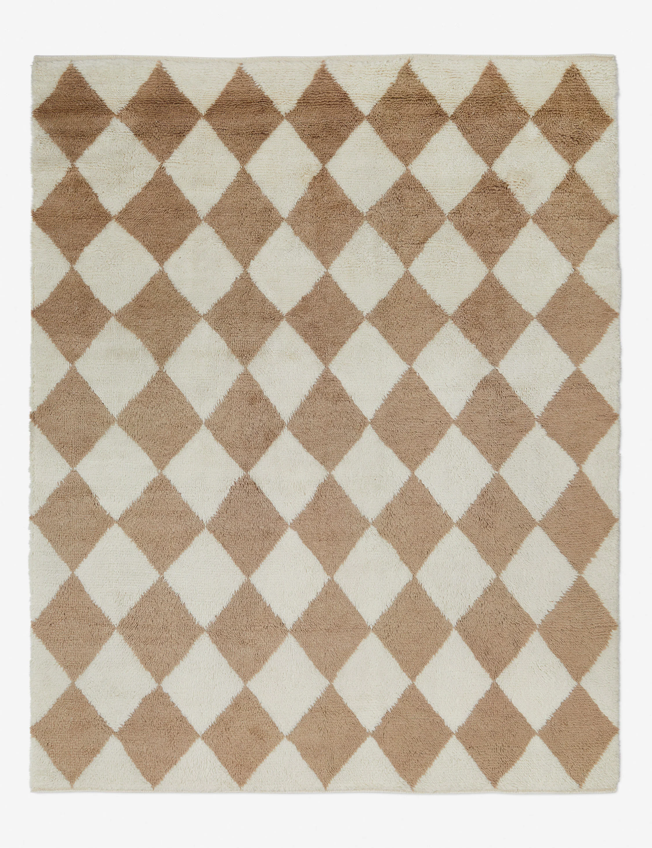 Cariad Hand-Knotted Wool Moroccan Shag Rug - Image 3