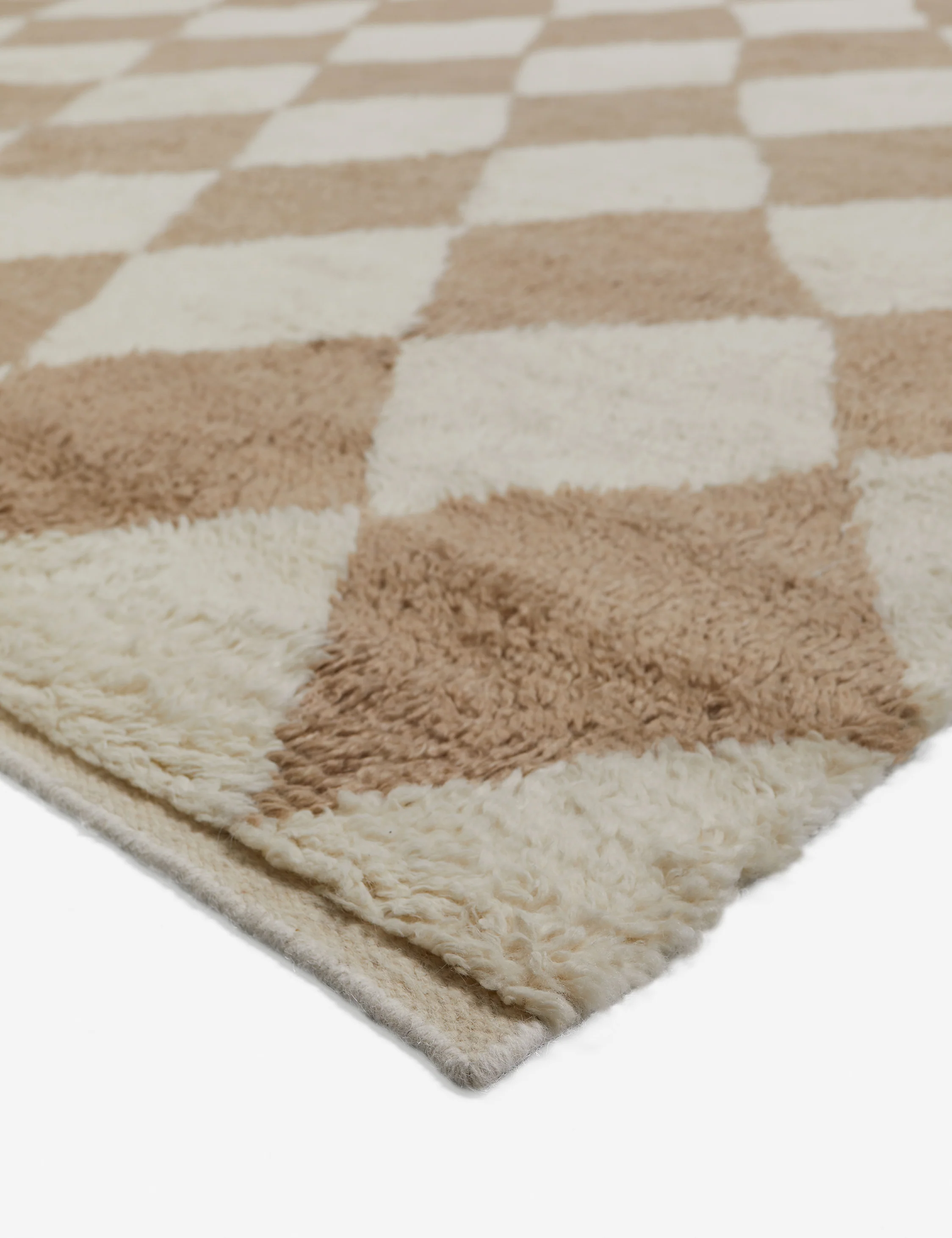 Cariad Hand-Knotted Wool Moroccan Shag Rug - Image 7