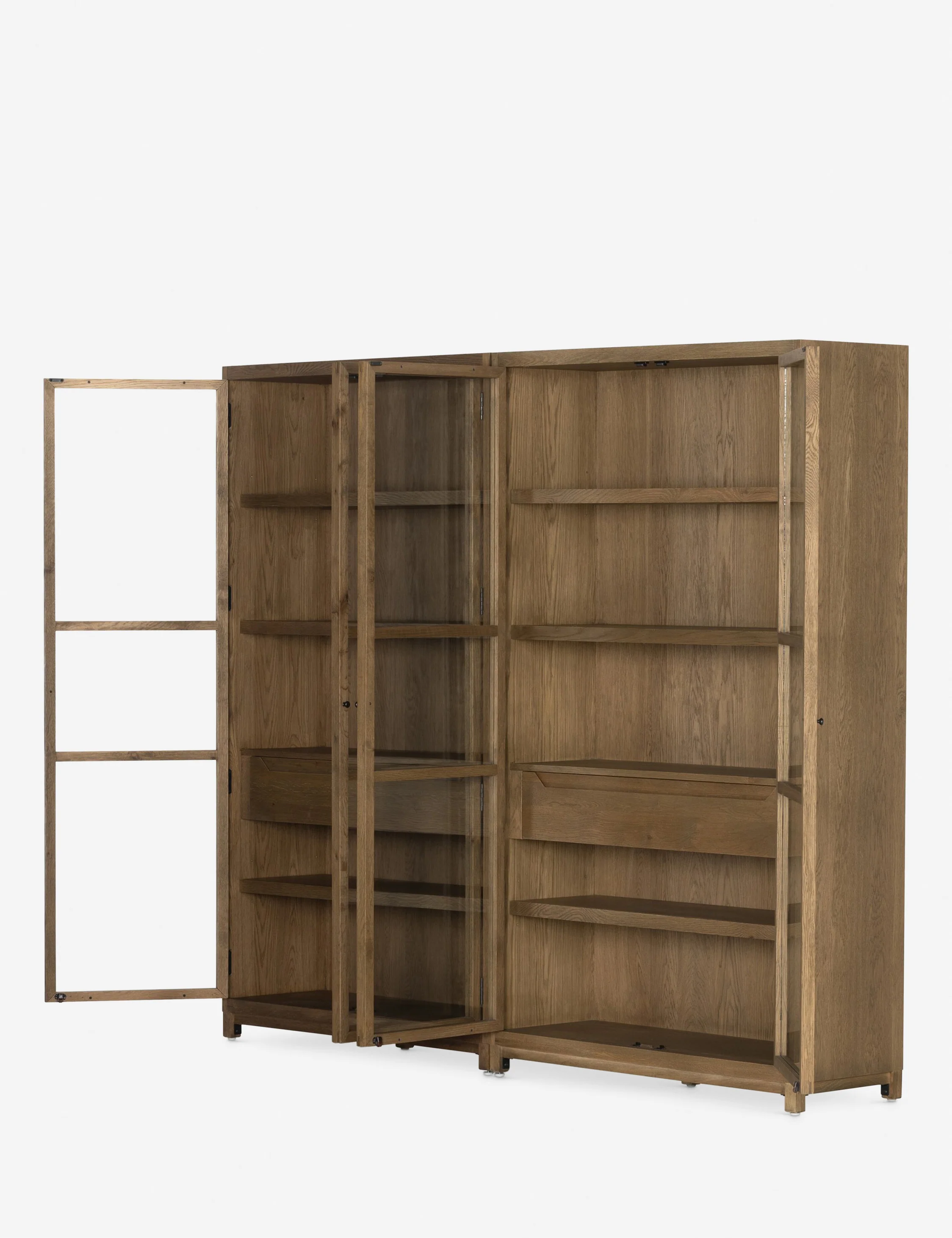 Carly Double Full Curio Cabinet - Image 17