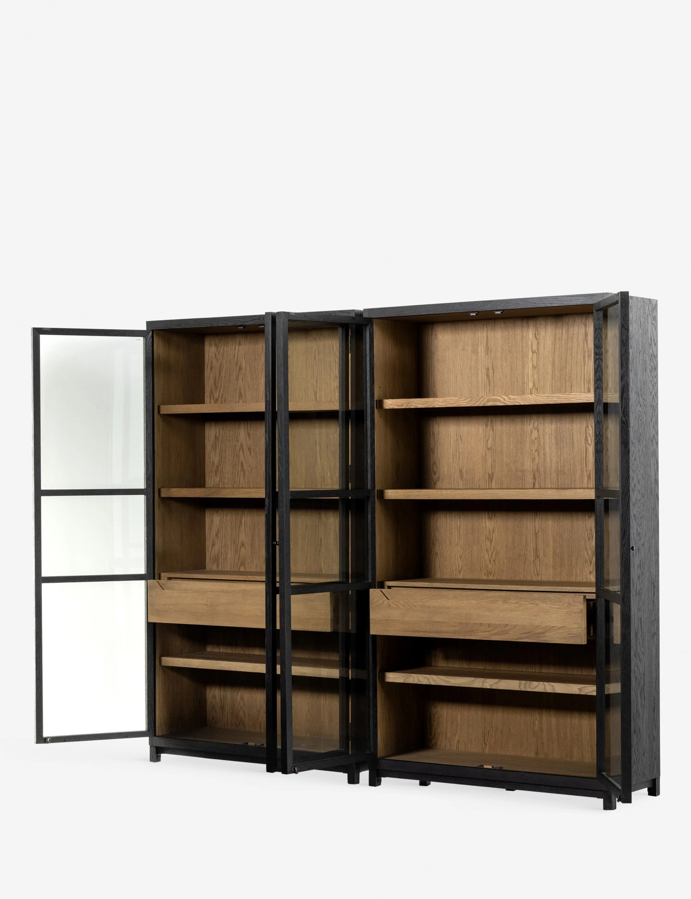 Carly Double Full Curio Cabinet - Image 8
