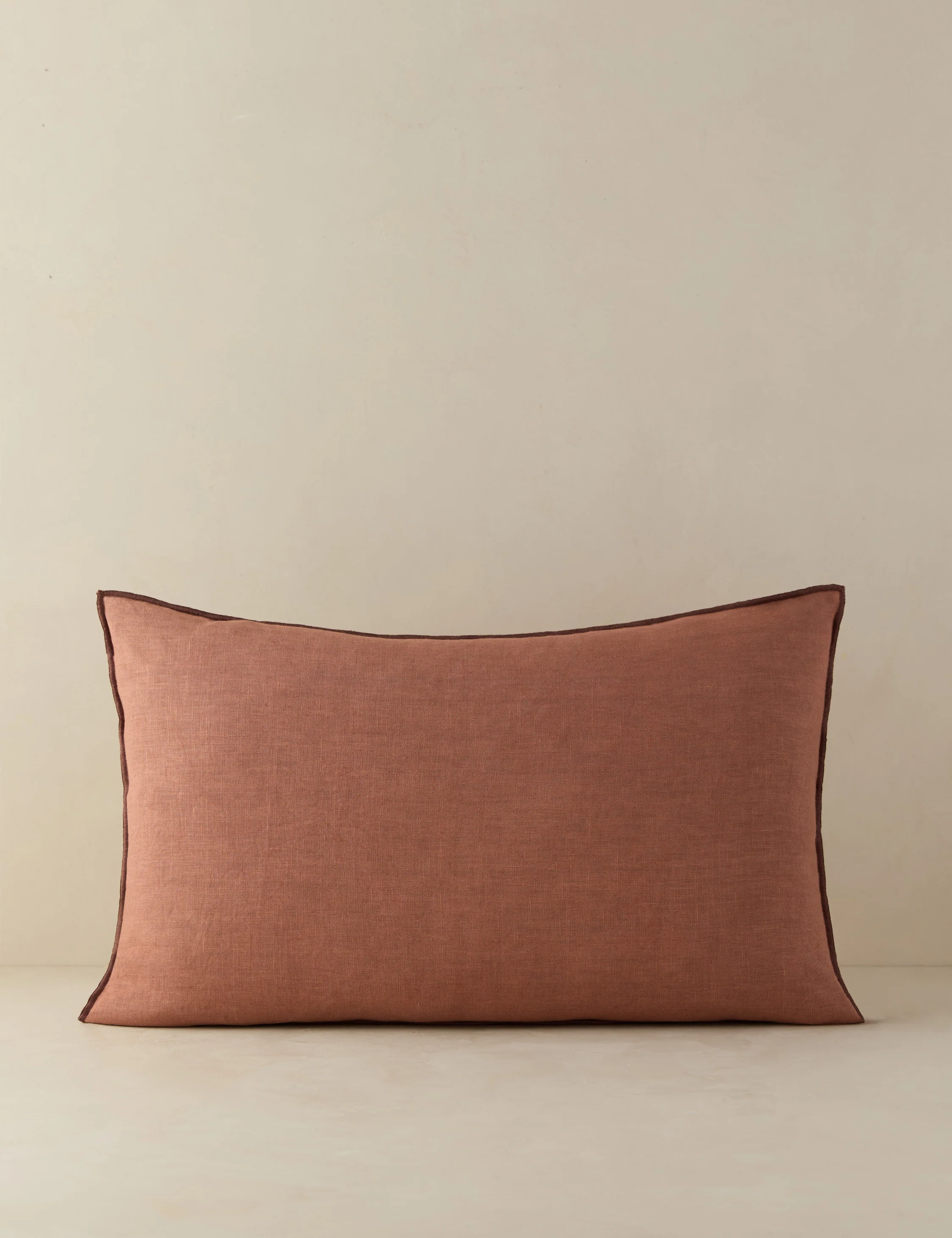 Carys Contrast Linen Pillow - Image 60