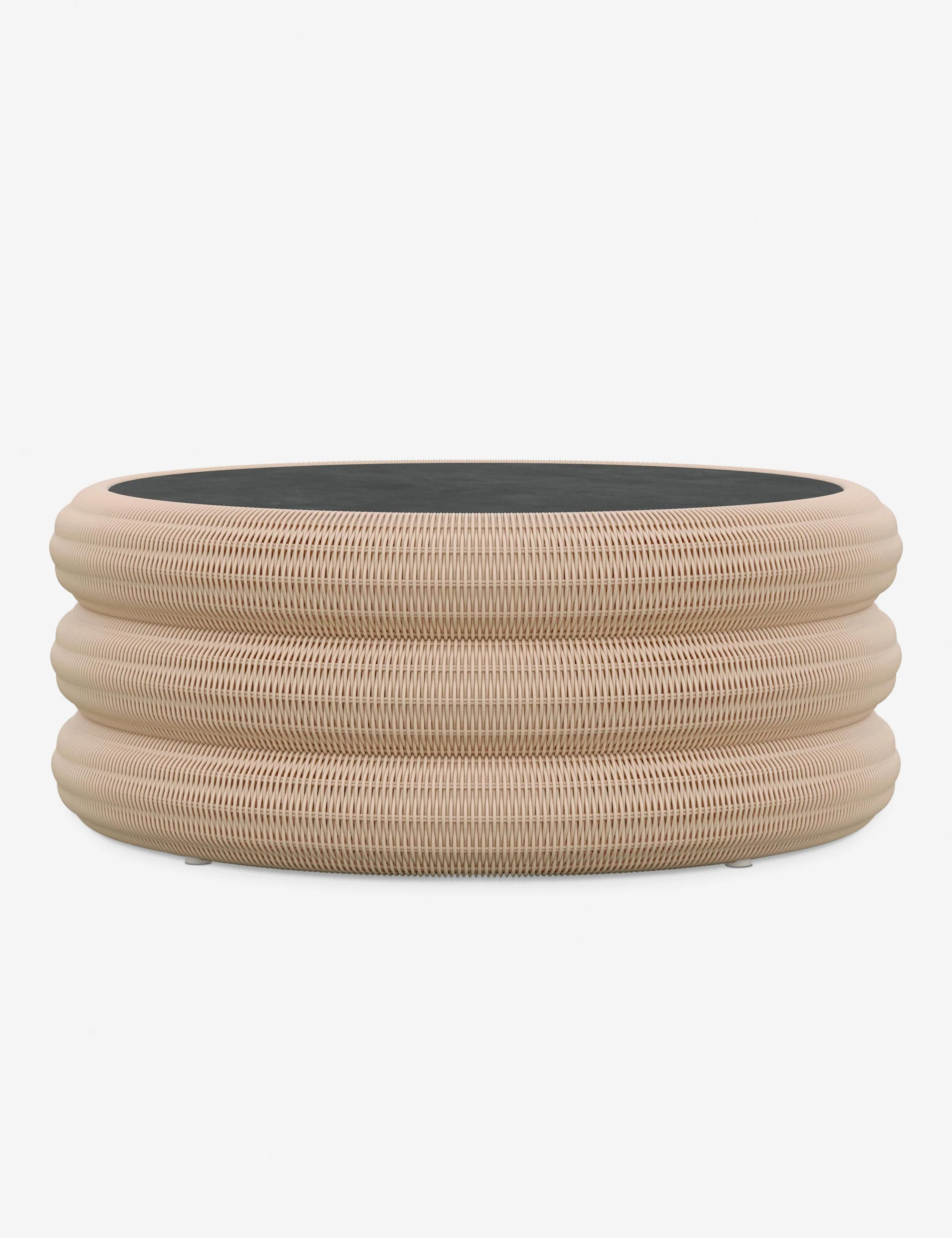 Castaneda Indoor / Outdoor Round Coffee Table - Image 2