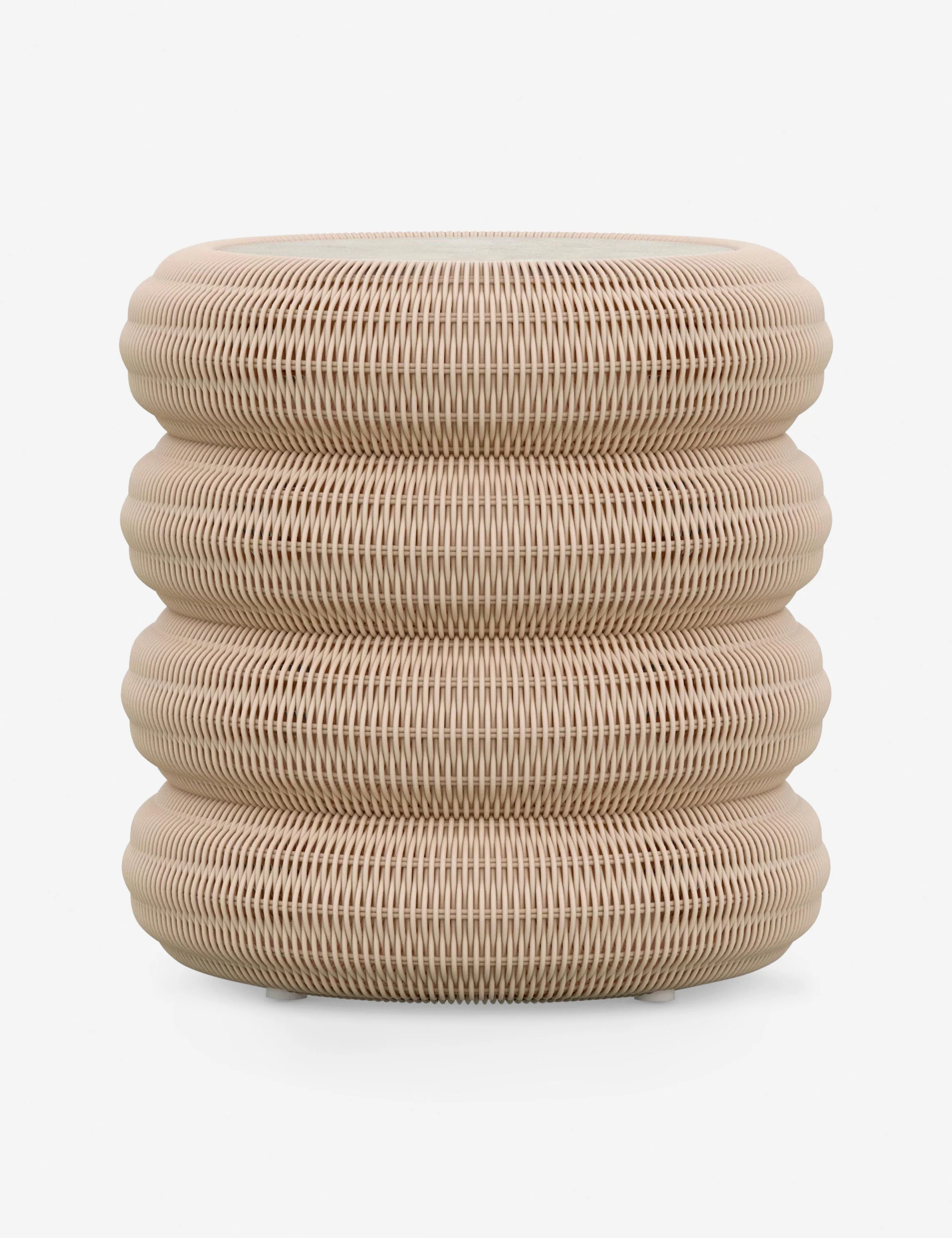 Castaneda Indoor / Outdoor Round Side Table