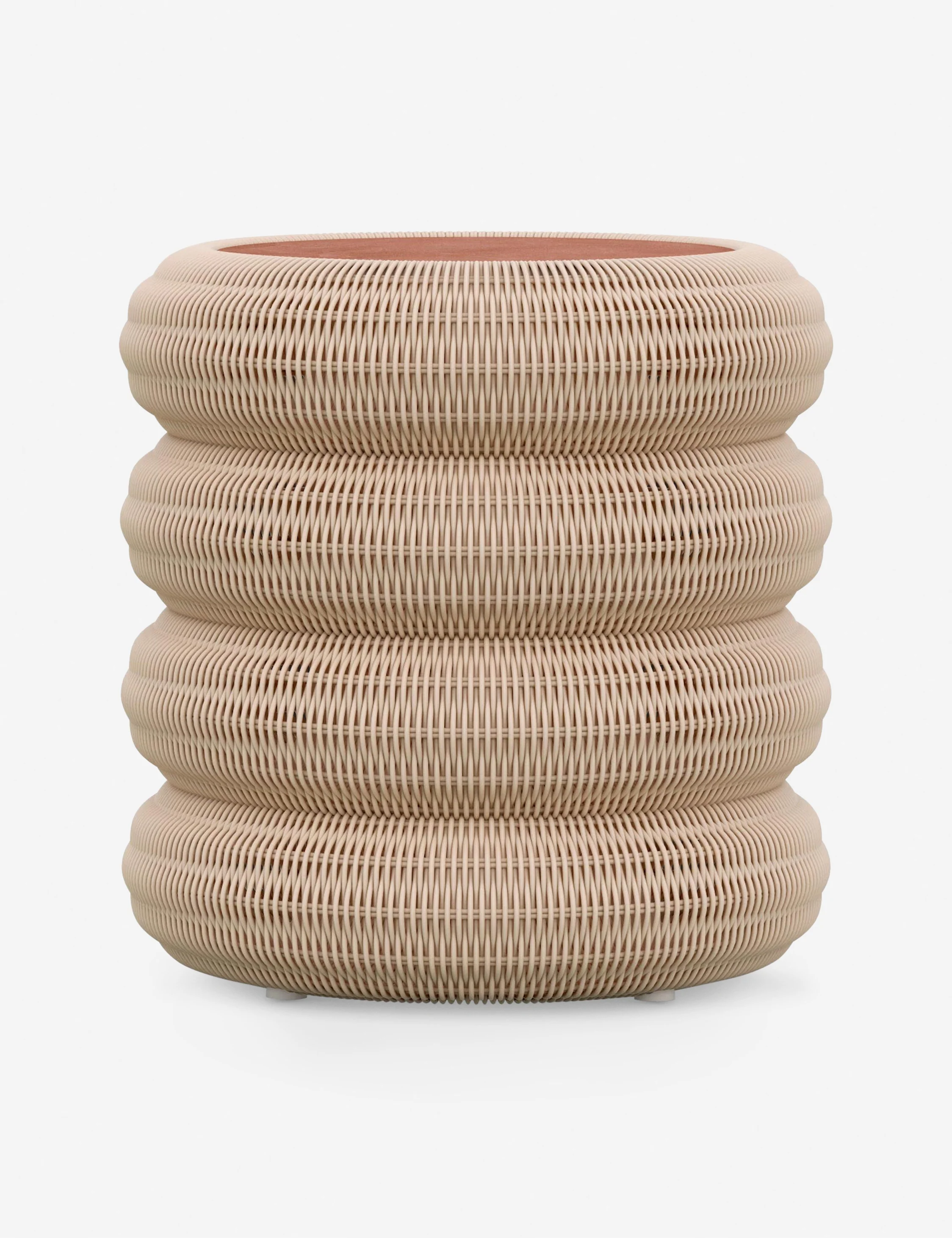 Castaneda Indoor / Outdoor Round Side Table - Image 3