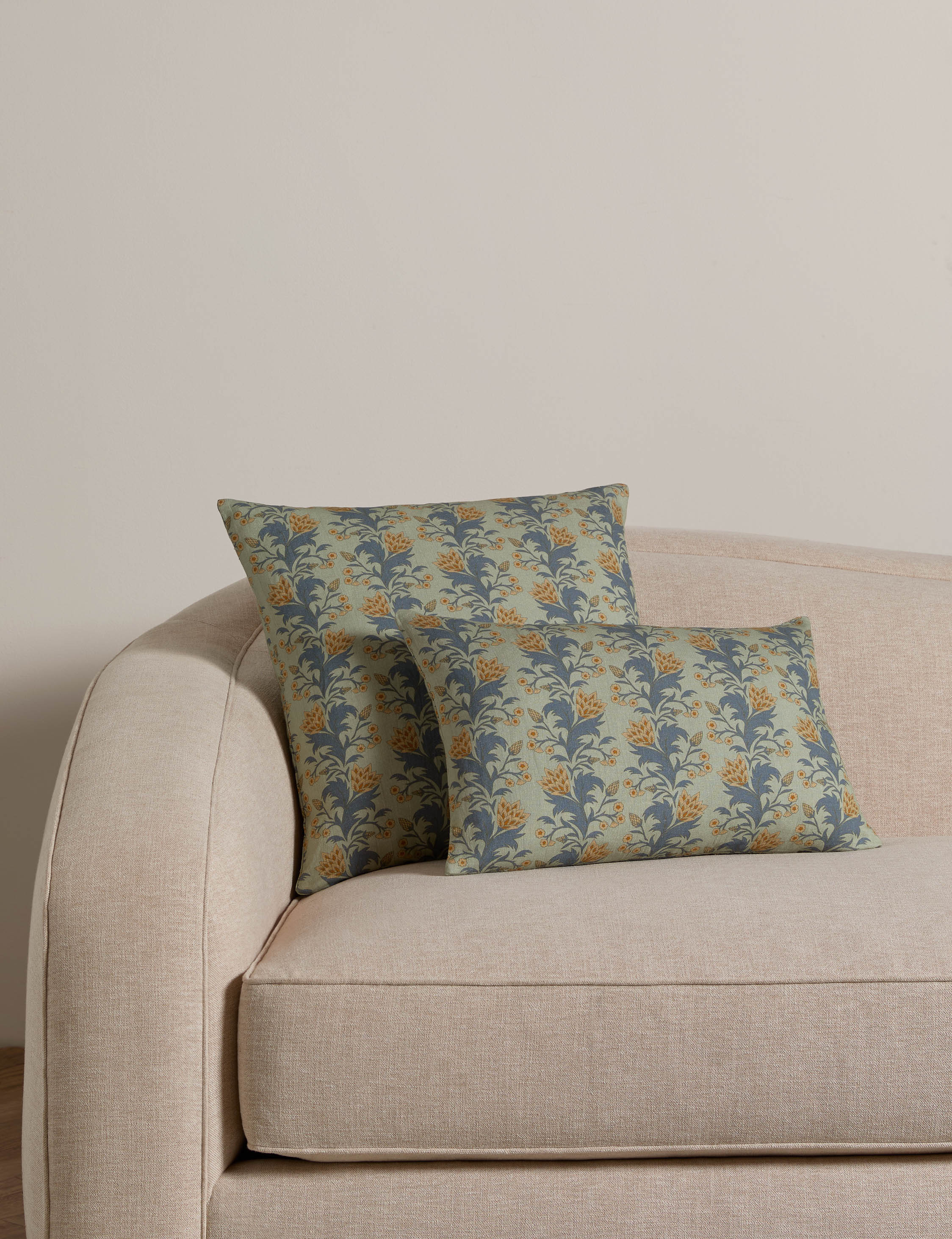 Catesby Linen Cotton Pillow - Image 3