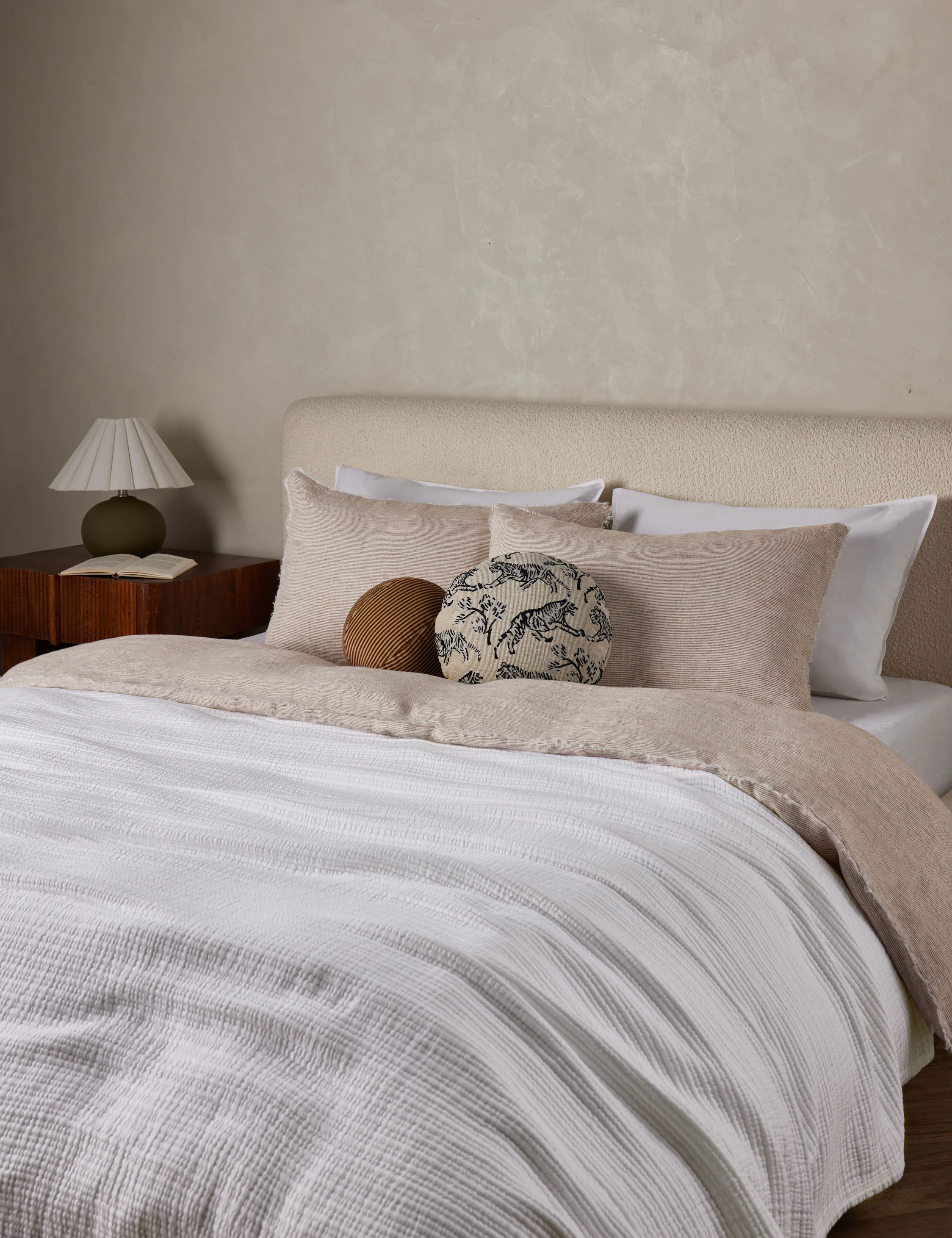 Chatham Cotton Matelasse Coverlet by Pom Pom at Home - Image 7