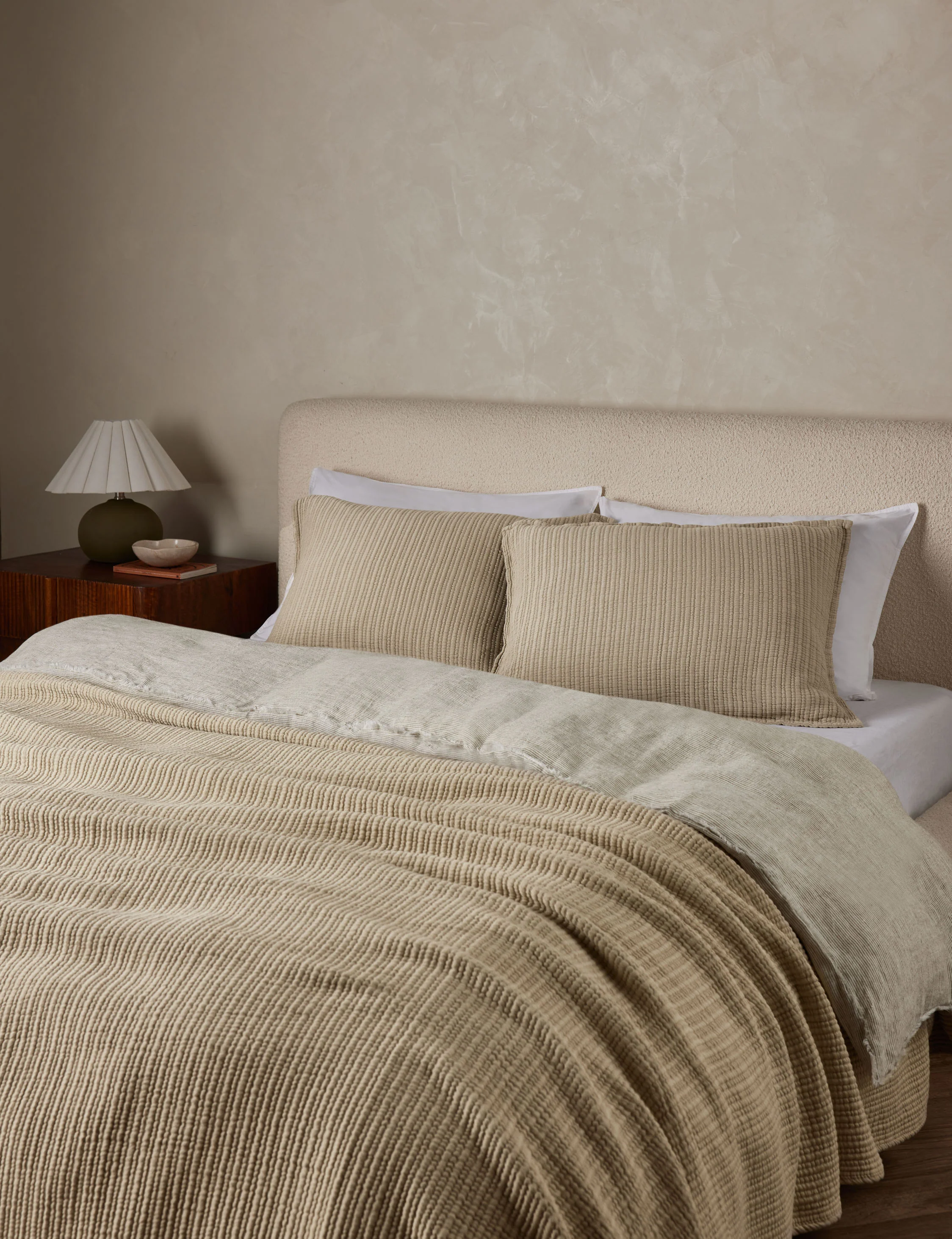 Chatham Cotton Matelasse Coverlet by Pom Pom at Home - Image 9