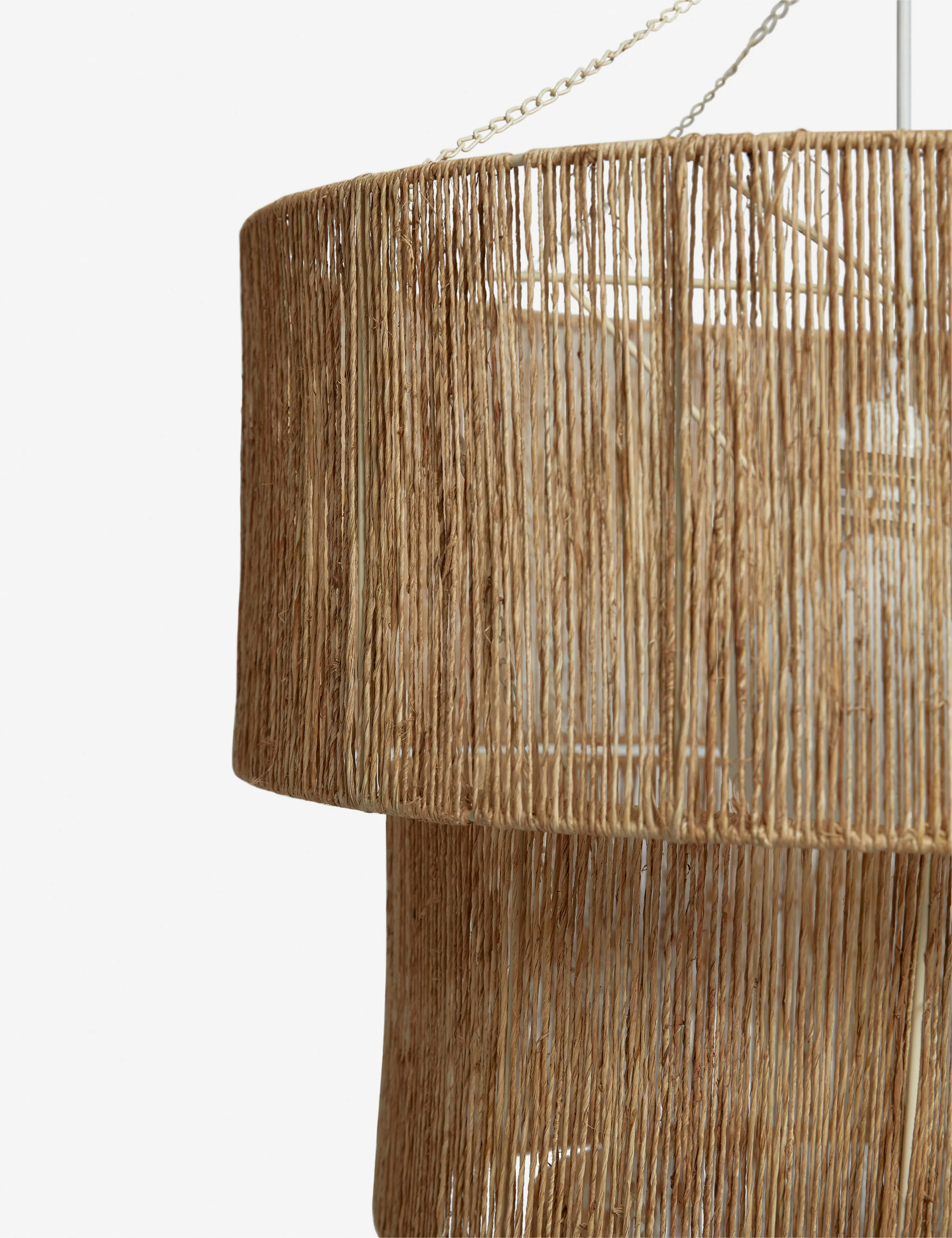 Chavette Chandelier, Natural - Image 4