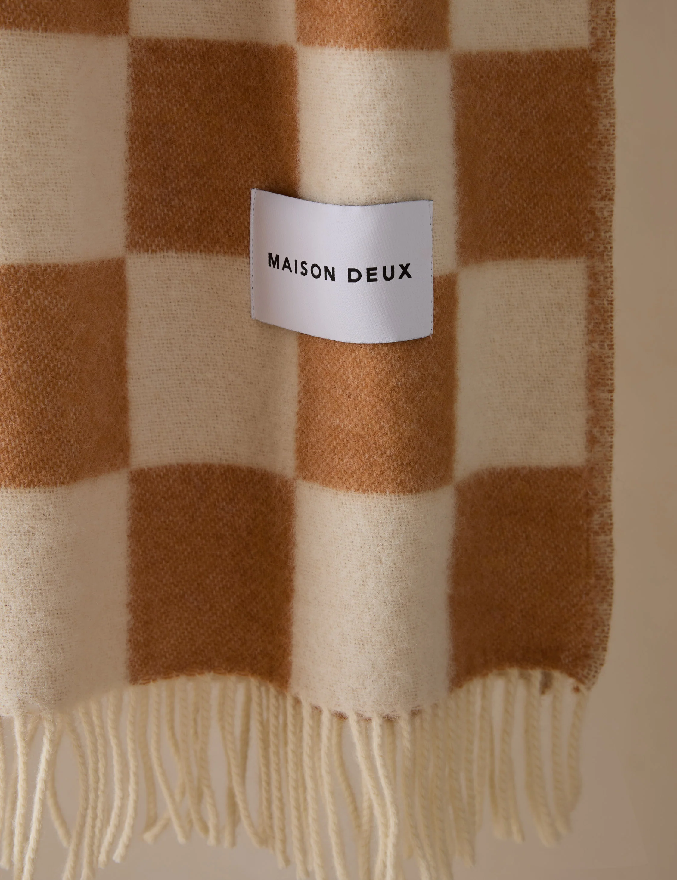 Checkerboard Throw by Maison Deux - Image 8