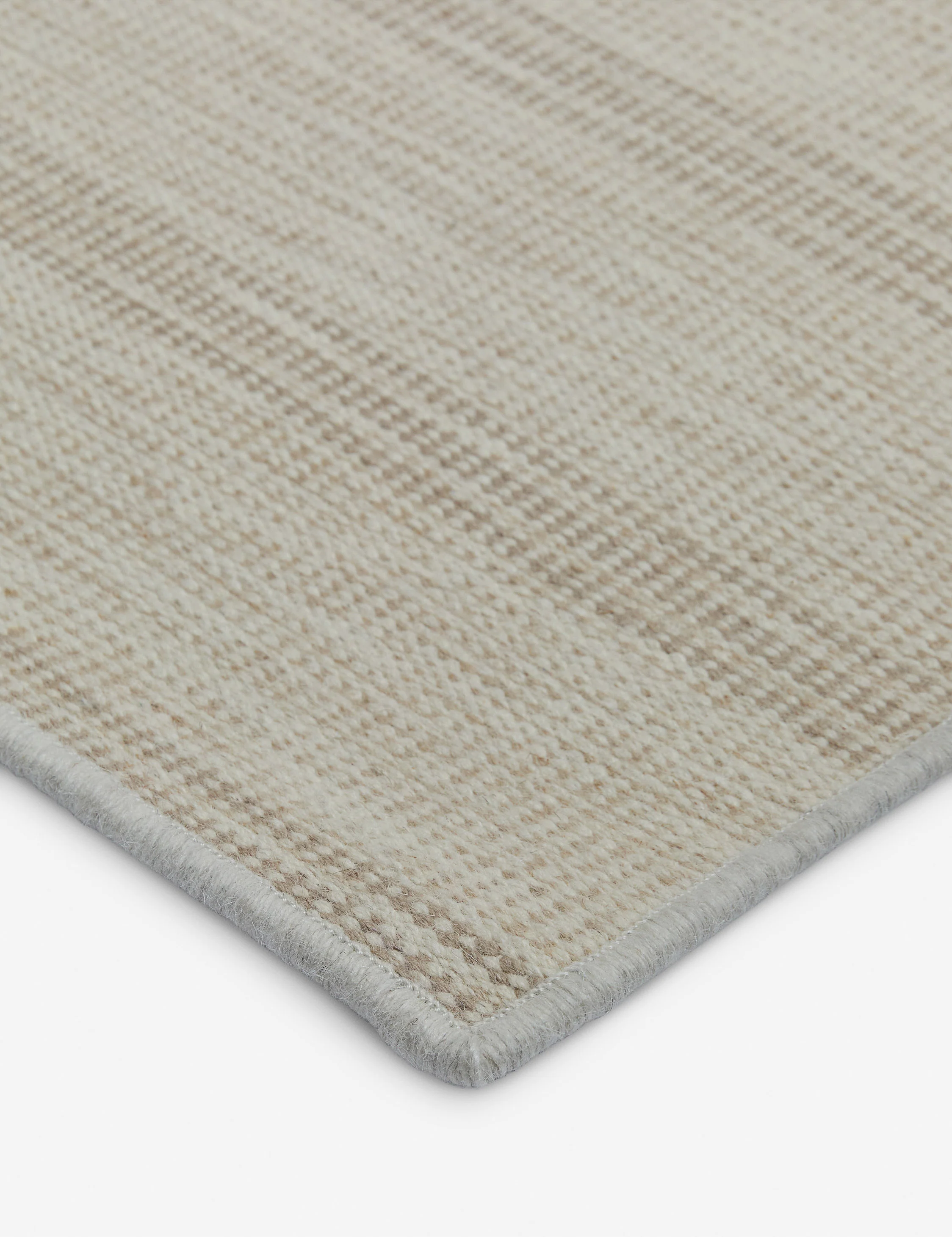 Custom Cheyenne Flatweave Wool Rug, Parchment - Image 2