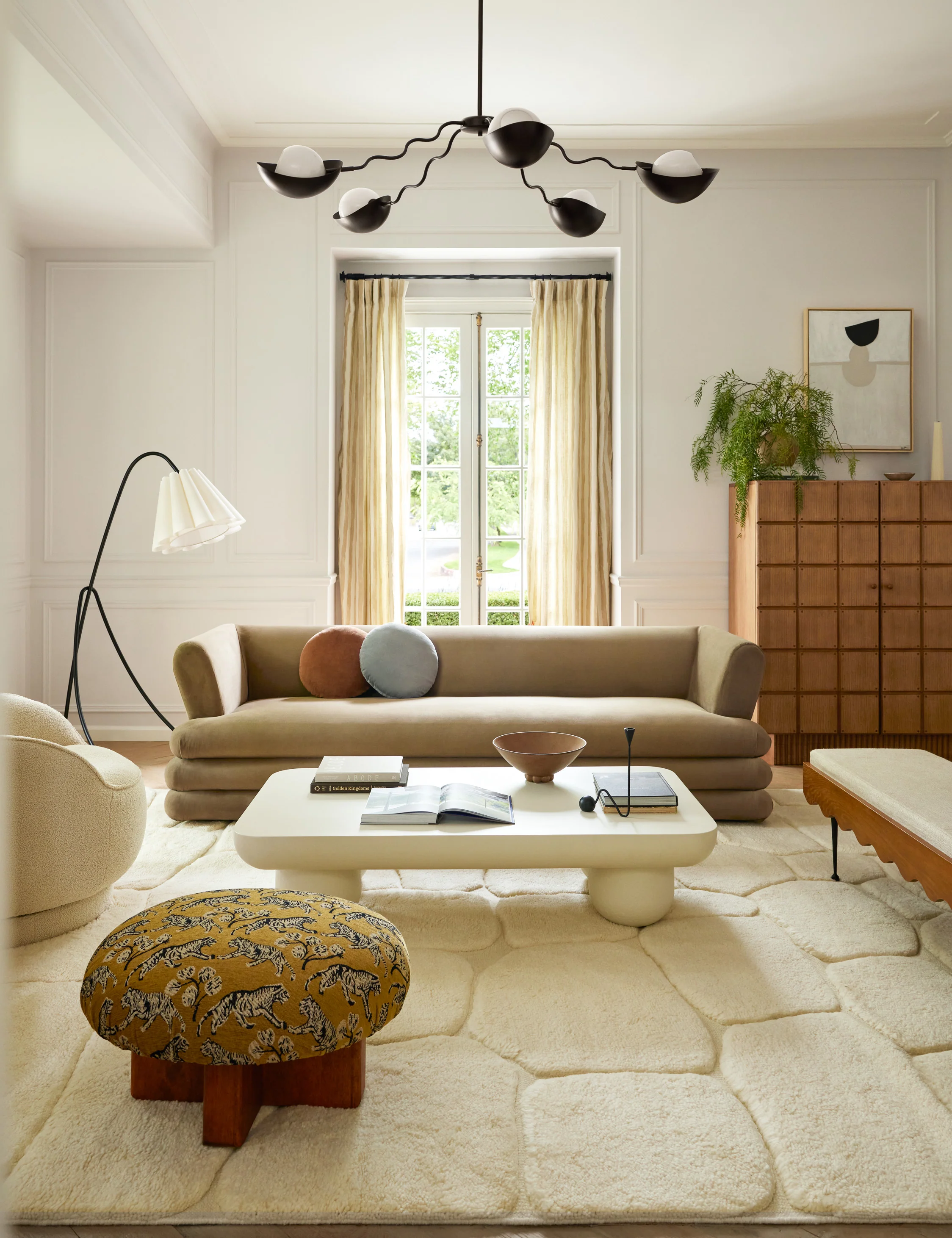 Clouded Rectangle Coffee Table by Sarah Sherman Samuel - Image 3