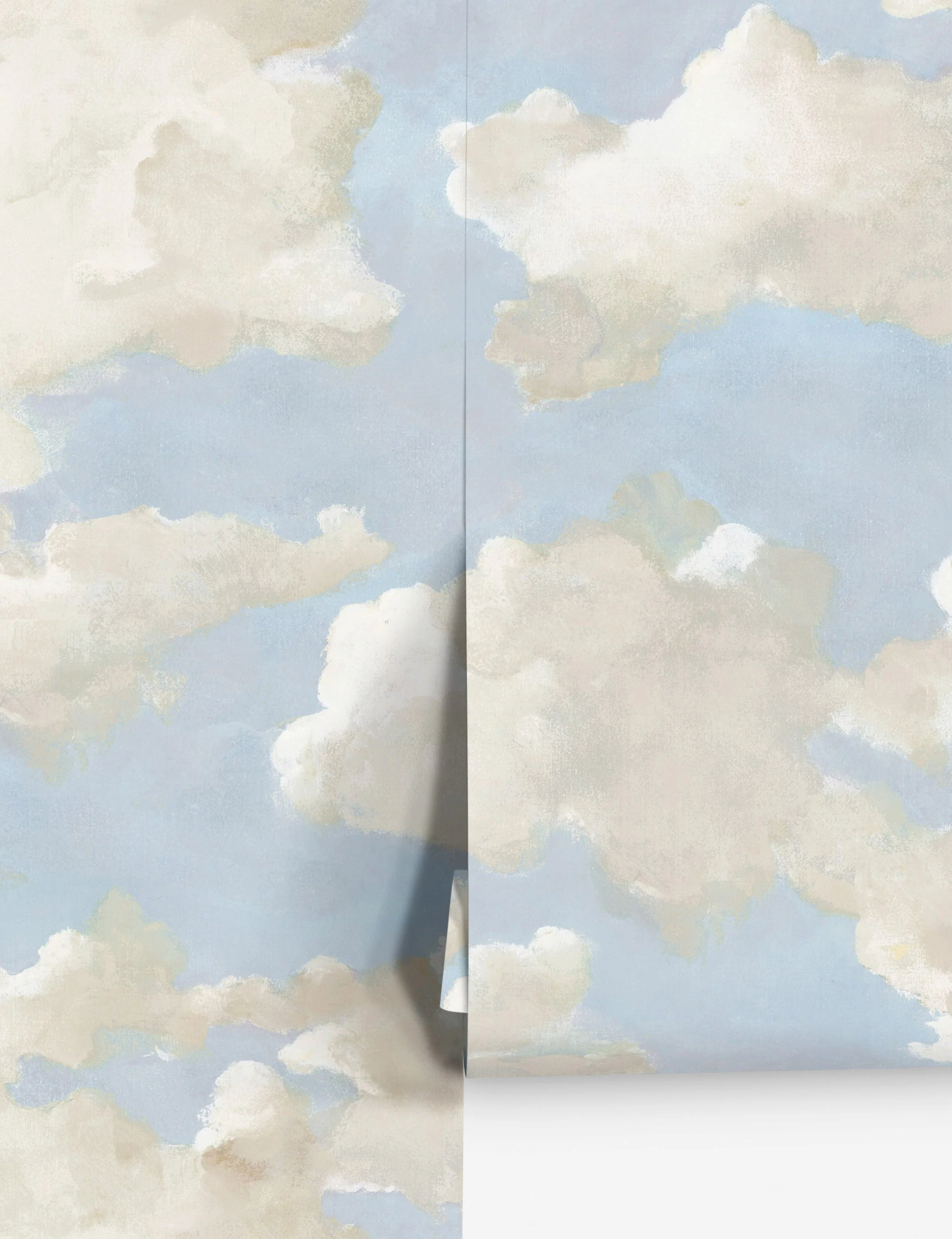 Clouds on Canvas Premium Peel + Stick Wallpaper - Image 2