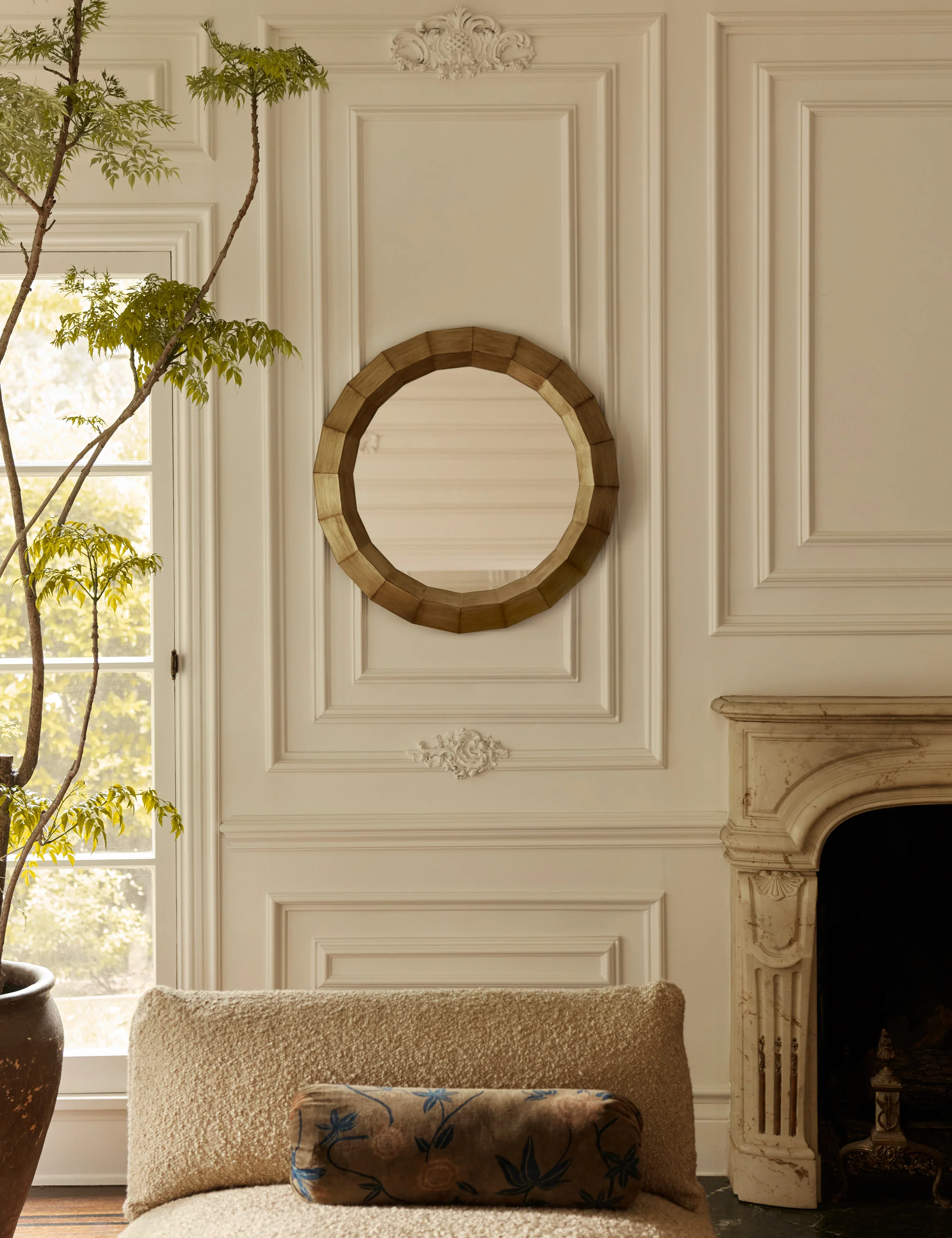 Copeland Round Mirror