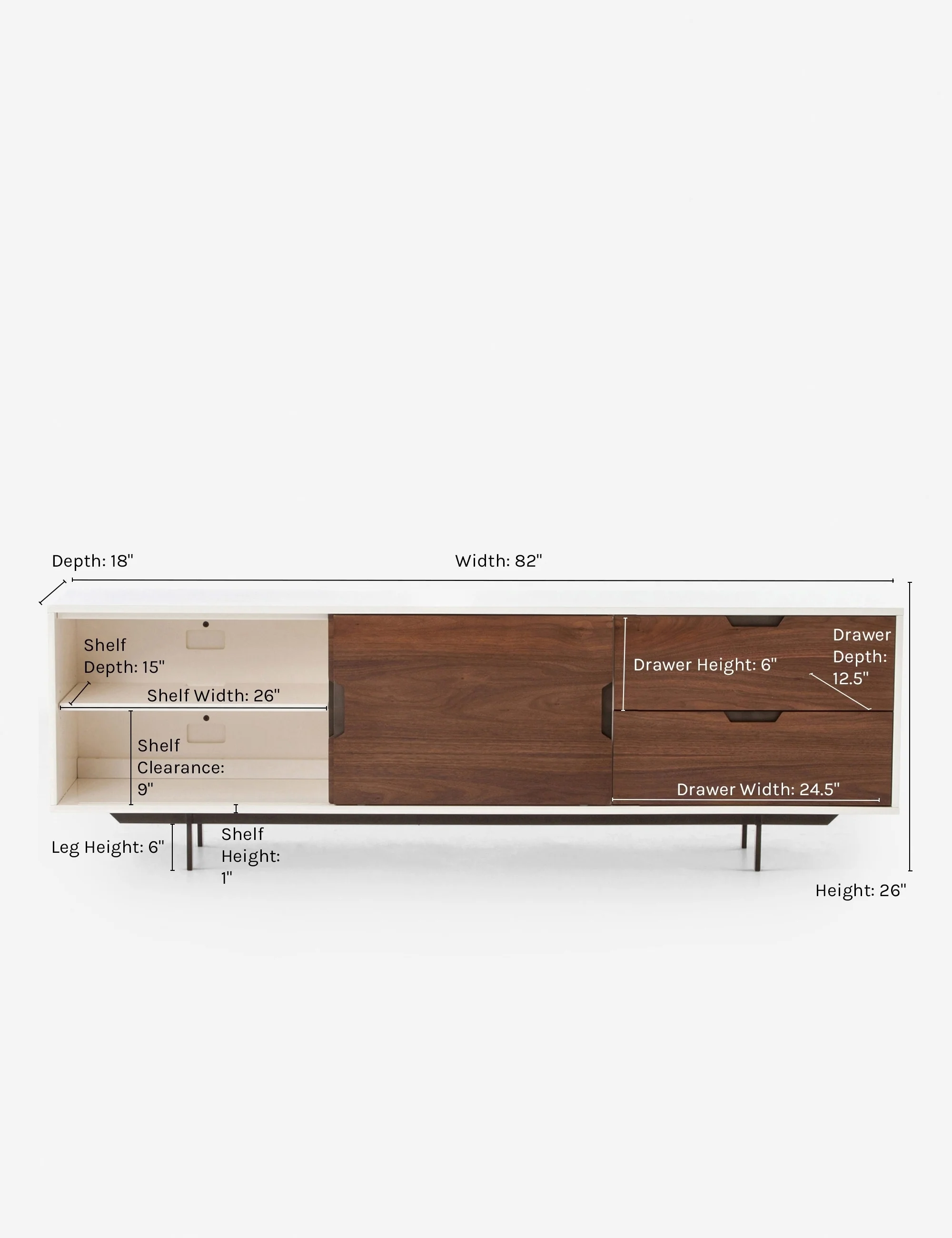 Cordelle Media Console - Image 10