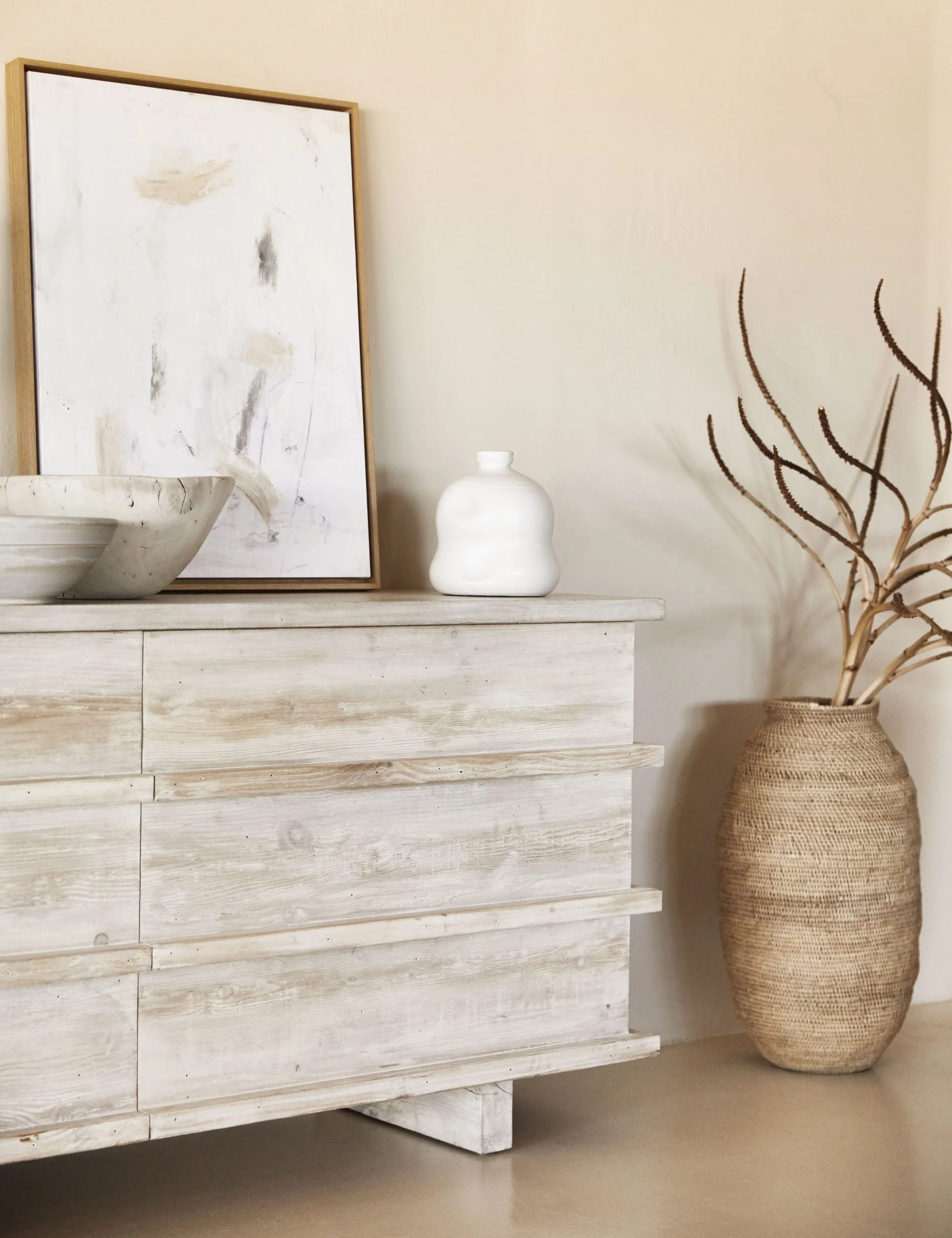 Corliss 6-Drawer Dresser, White Wash - Image 2