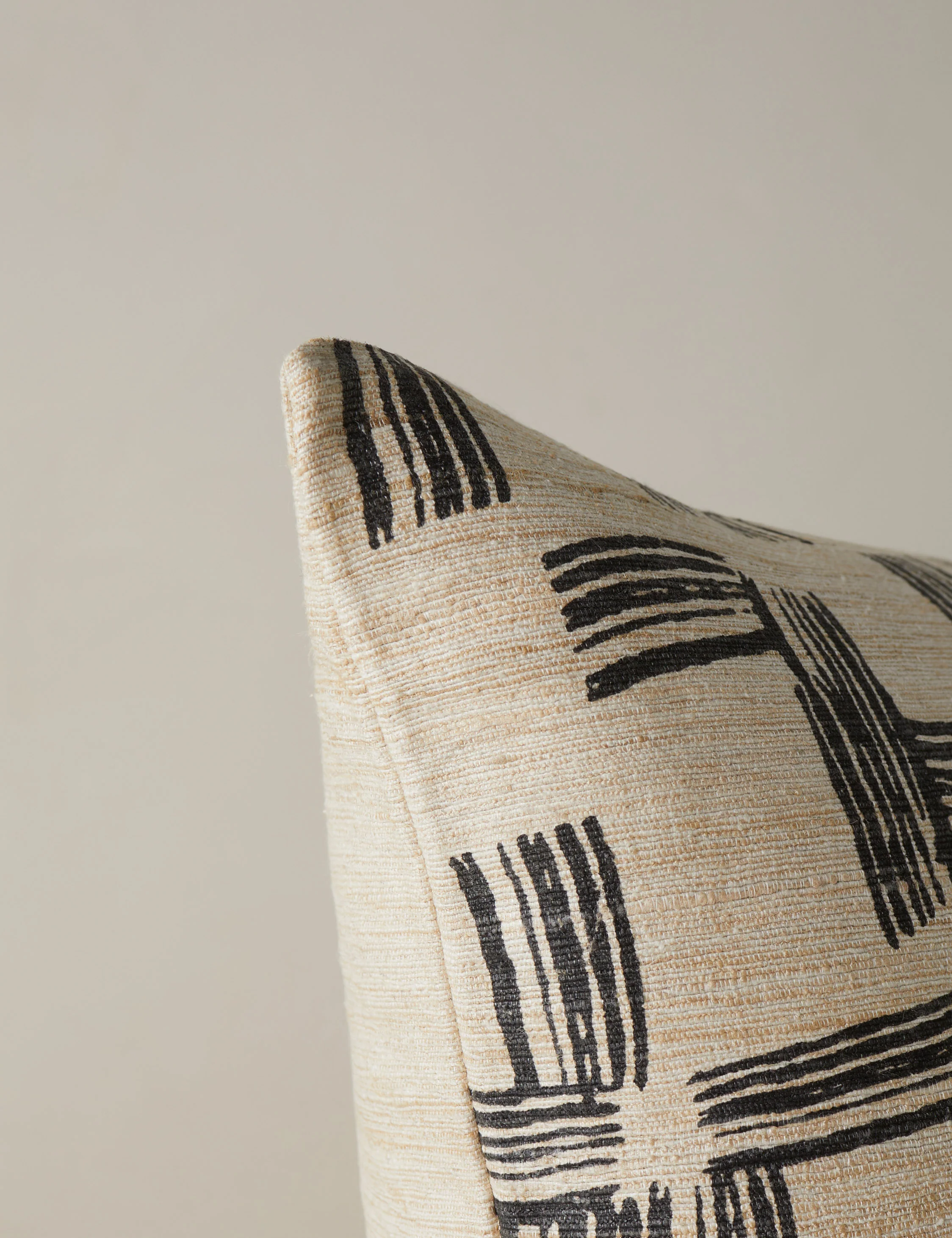 Crossmarks Silk Pillow by Élan Byrd - Image 4