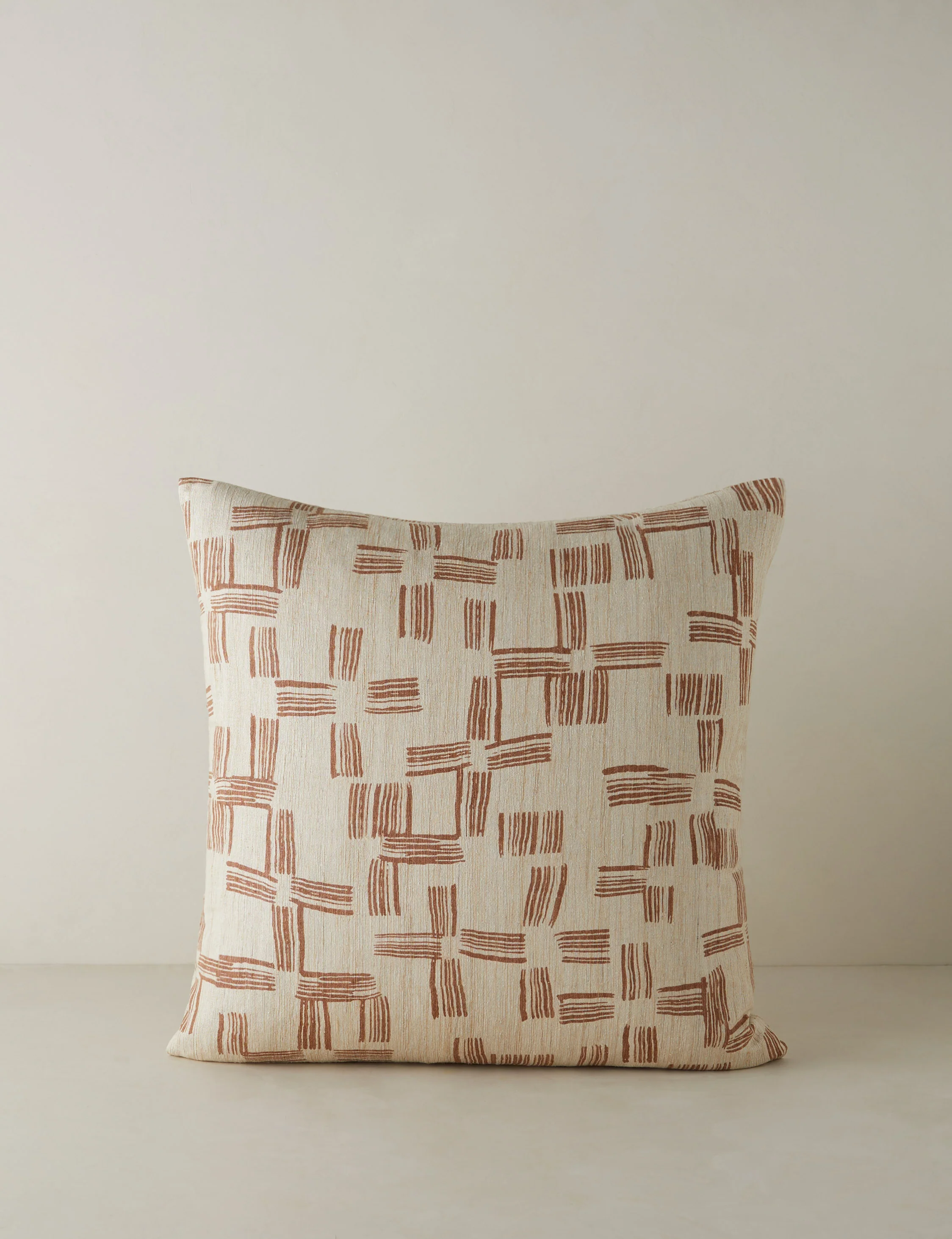 Crossmarks Silk Pillow by Élan Byrd - Image 6