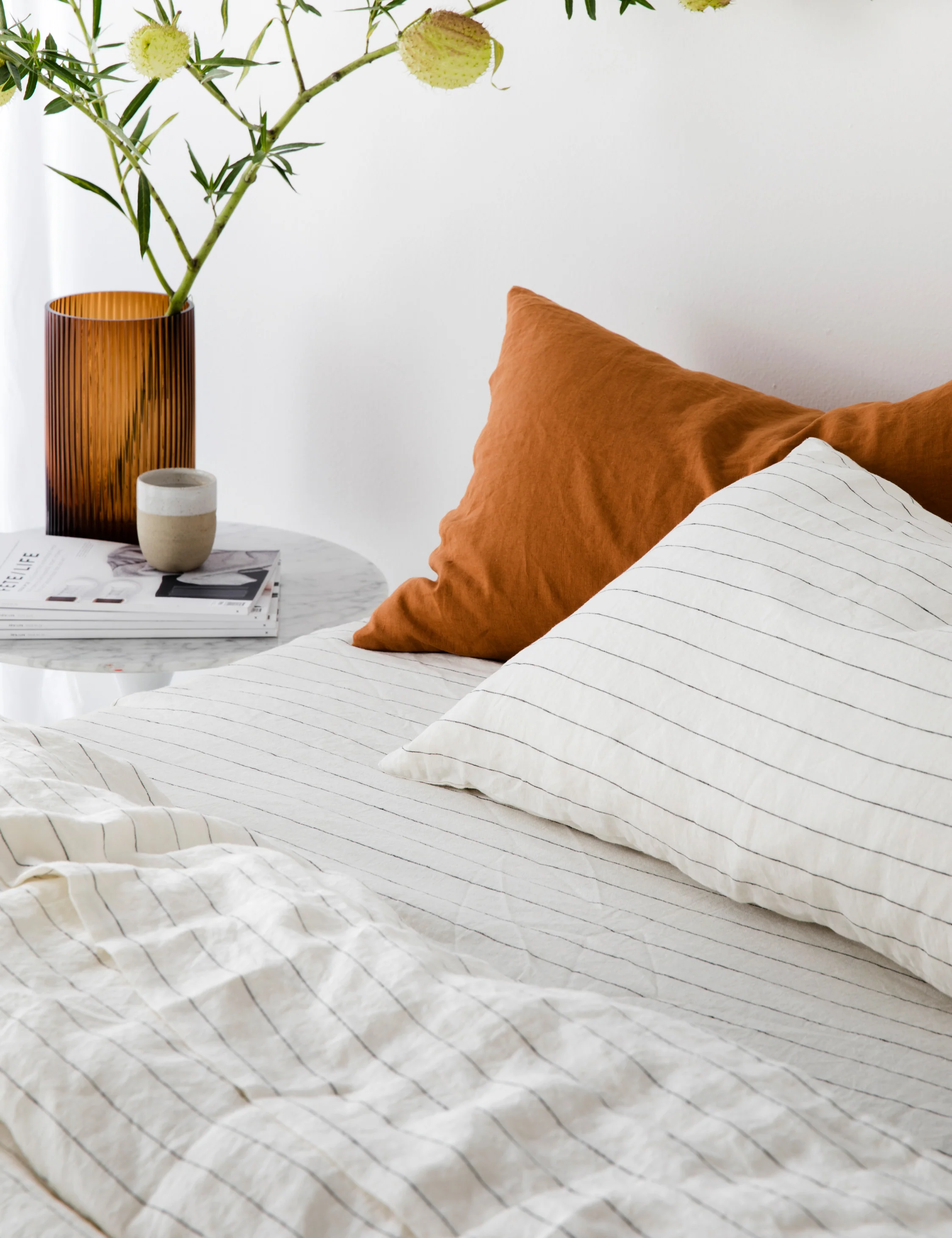 European Flax Linen Pillowcases (Set of 2) by Cultiver - Image 17
