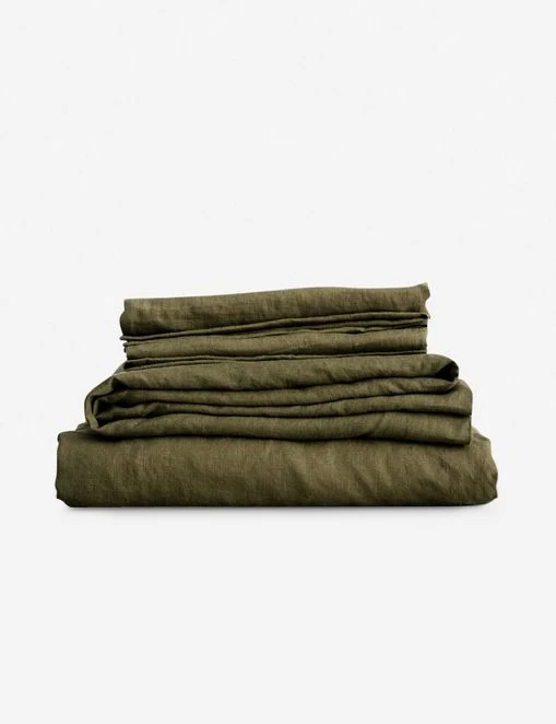 European Flax Linen Sheet Set by Cultiver - Image 14
