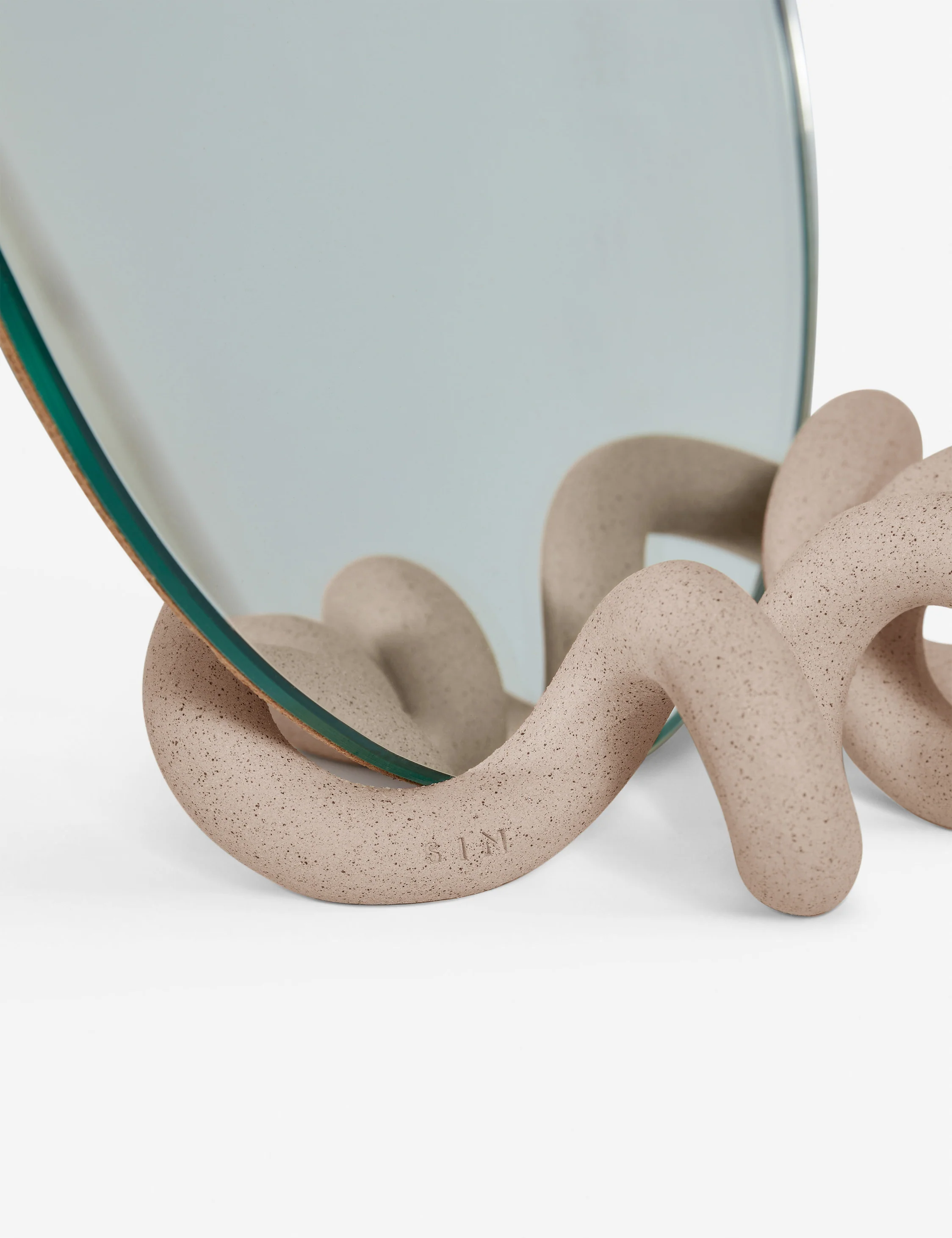 Curlee Table Mirror by SIN Ceramics - Image 7