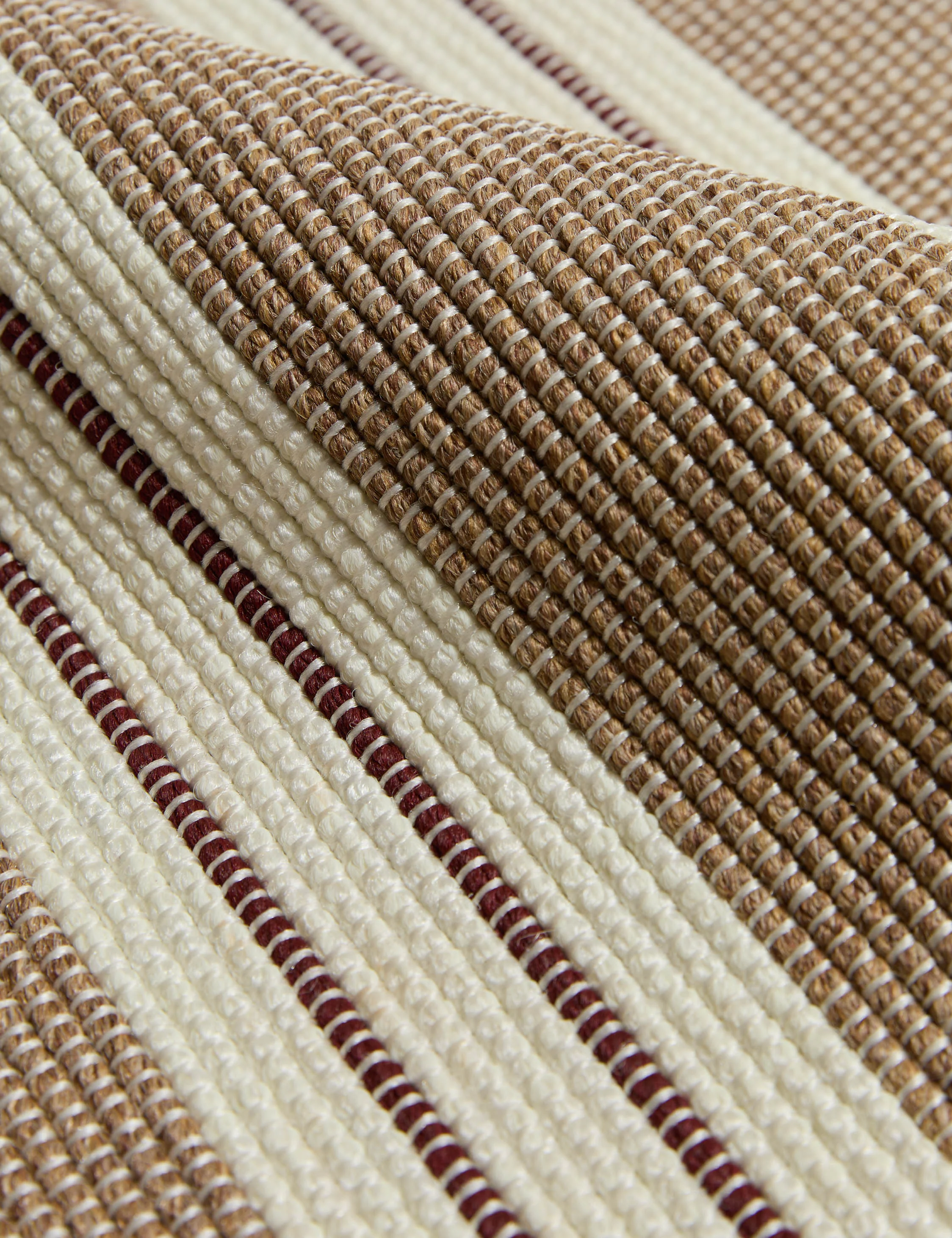 Custom Minetta Hand-Loomed Rug Swatch 5.5" x 6", Pomegranate - Image 2
