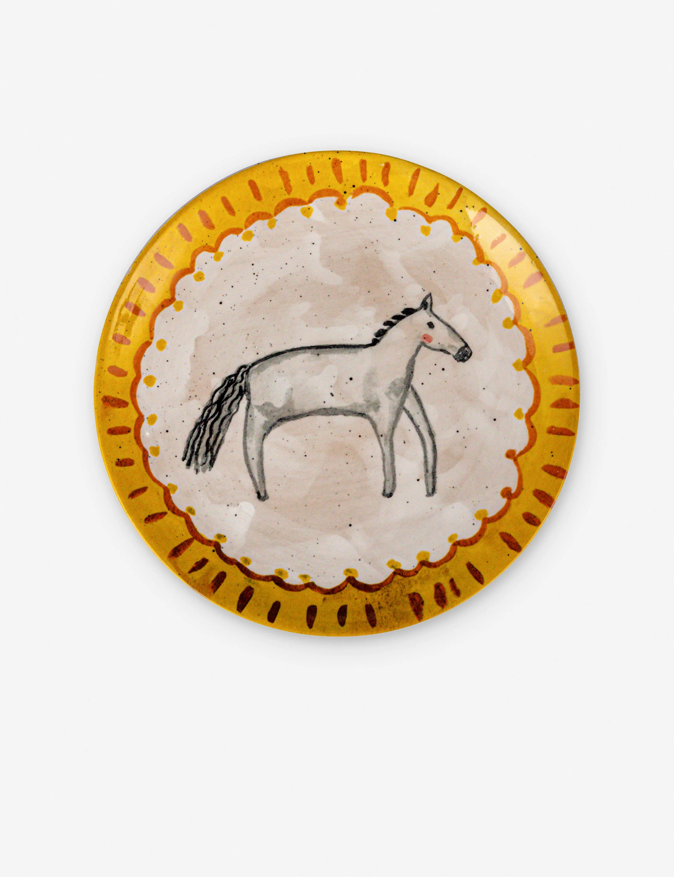Dalary Hand-Painted Plates (Set of 4) - Image 3