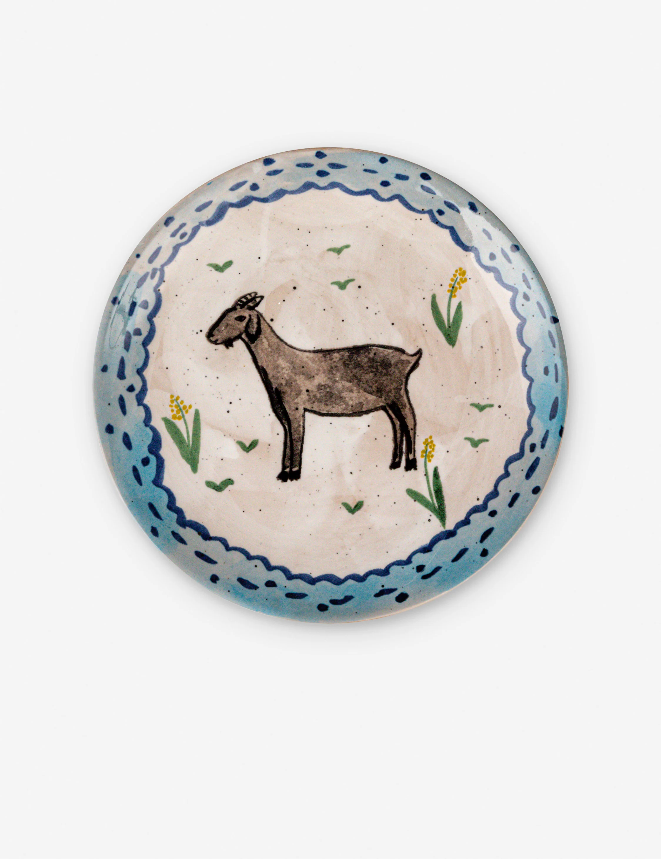 Dalary Hand-Painted Plates (Set of 4) - Image 5