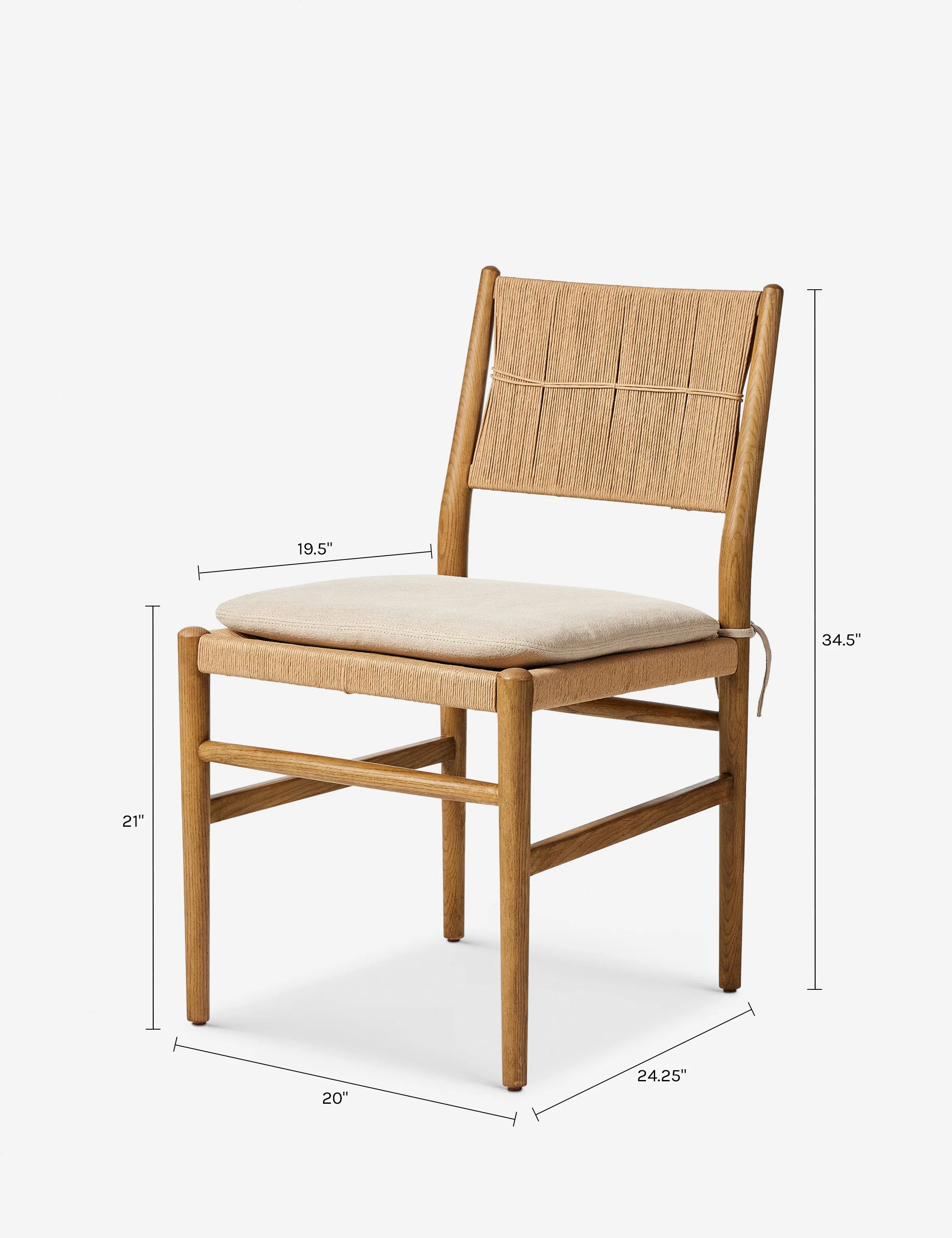 Dara Dining Chair by Amber Lewis x Four Hands - Image 17