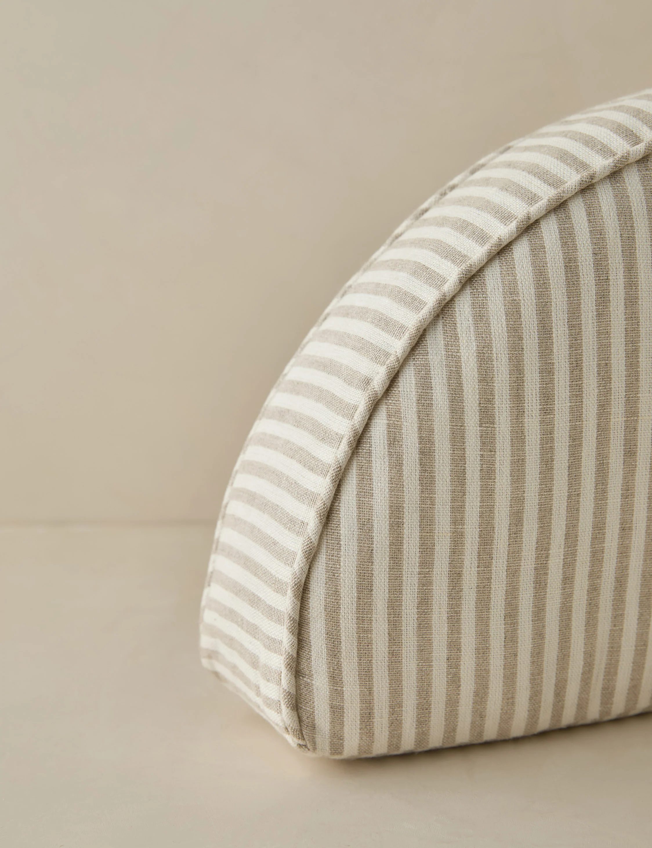 Darrow Linen Half-Disc Pillow - Image 2