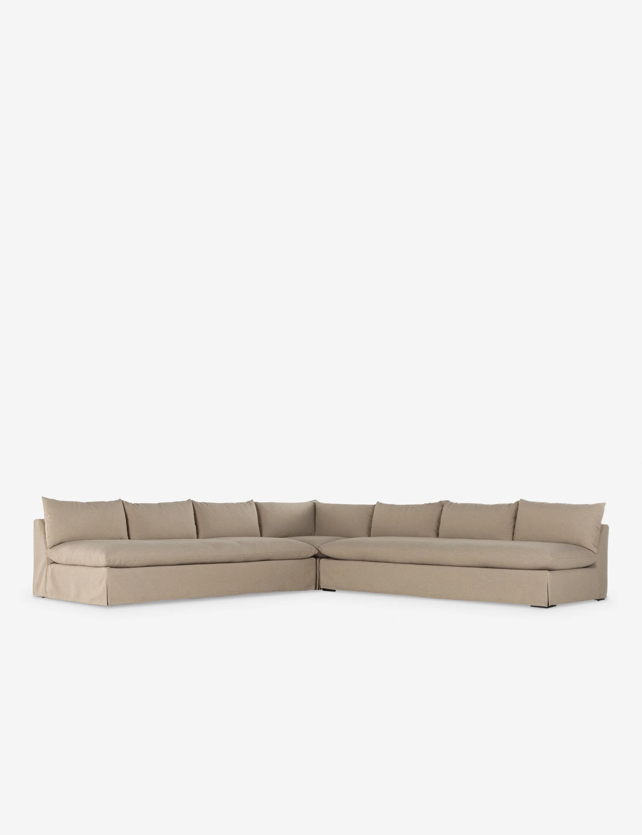Decima Slipcover Sectional Sofa - Image 6