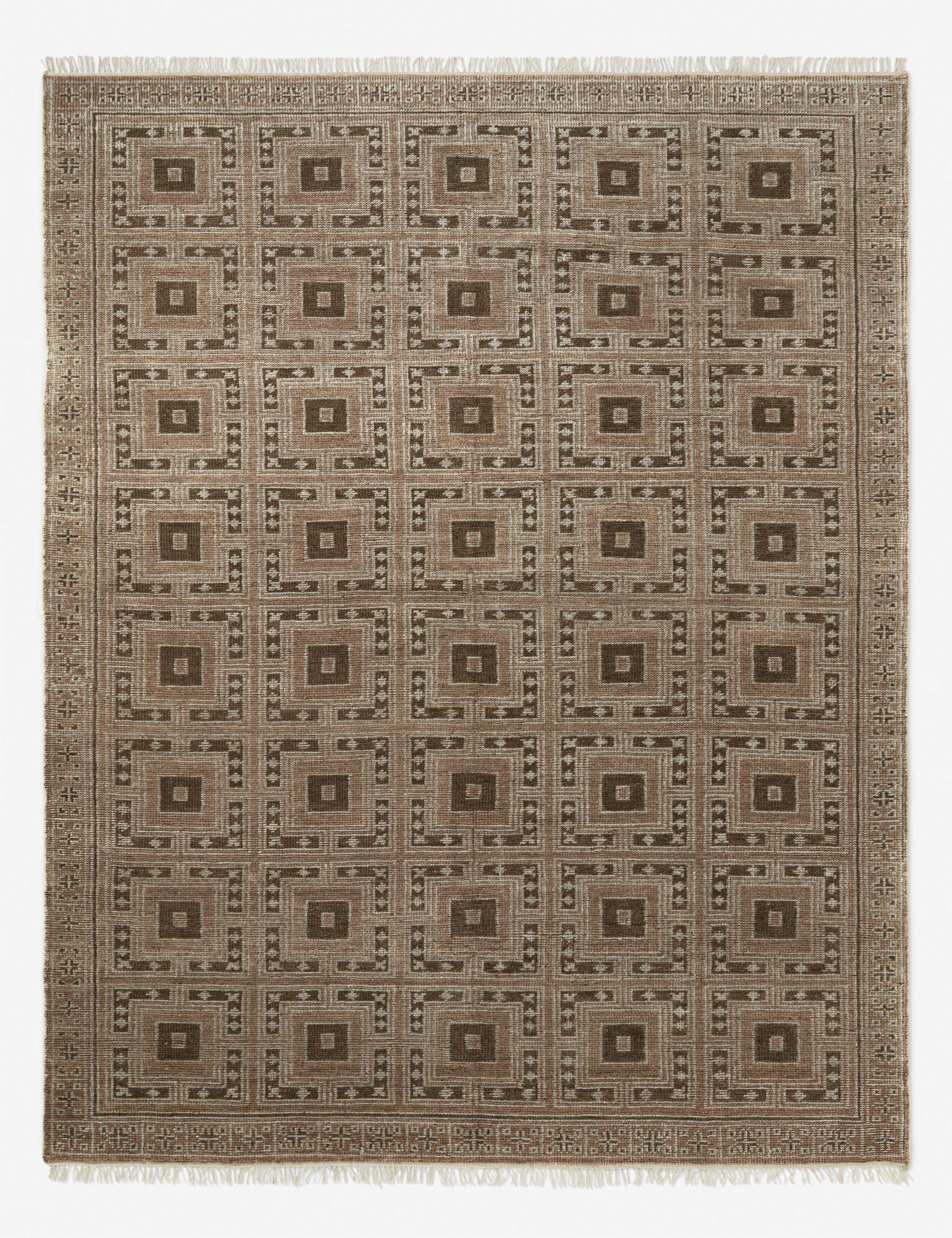 Delina Hand-knotted Wool Rug Swatch - Image 3