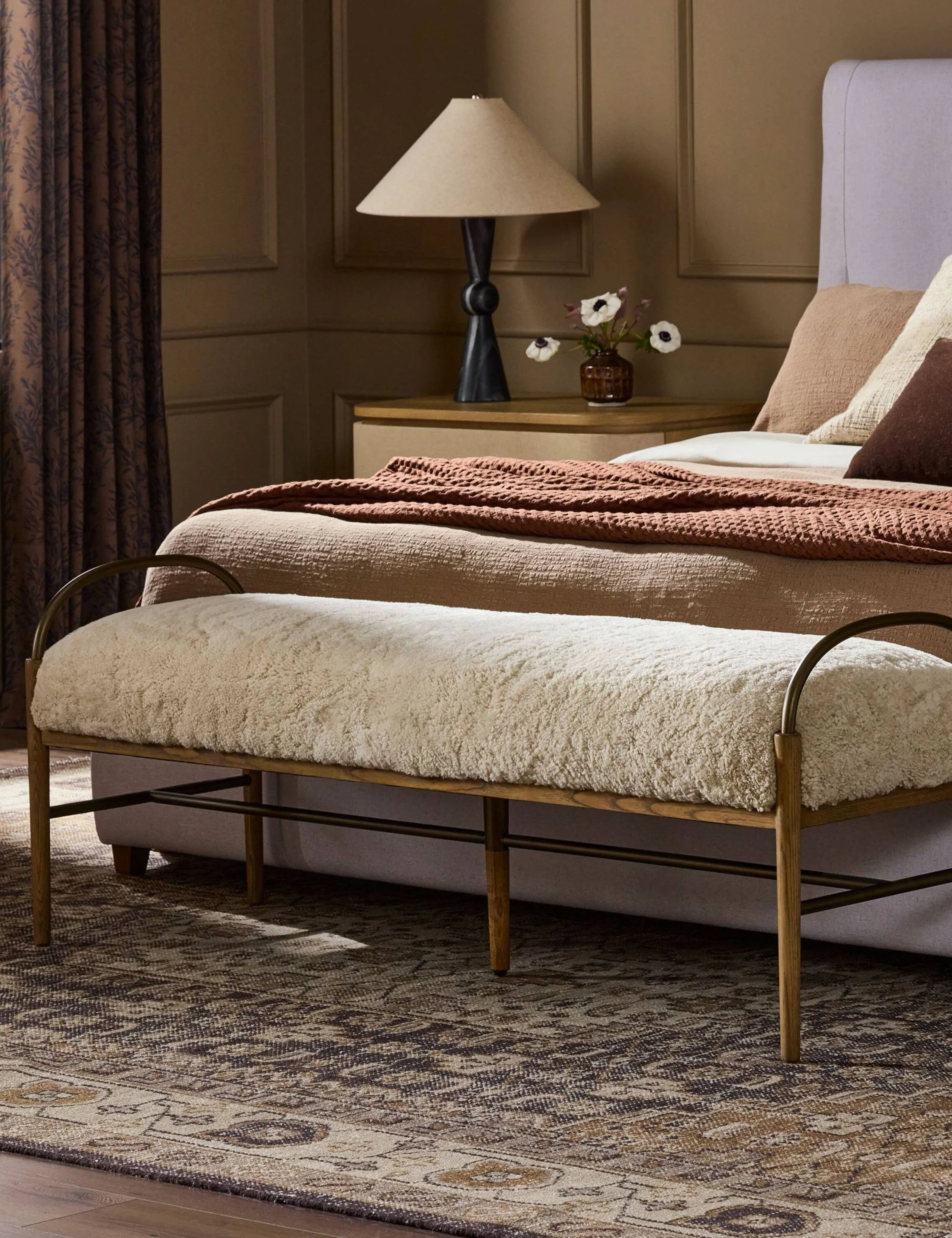 Demi Bench by Amber Lewis x Four Hands - Image 10