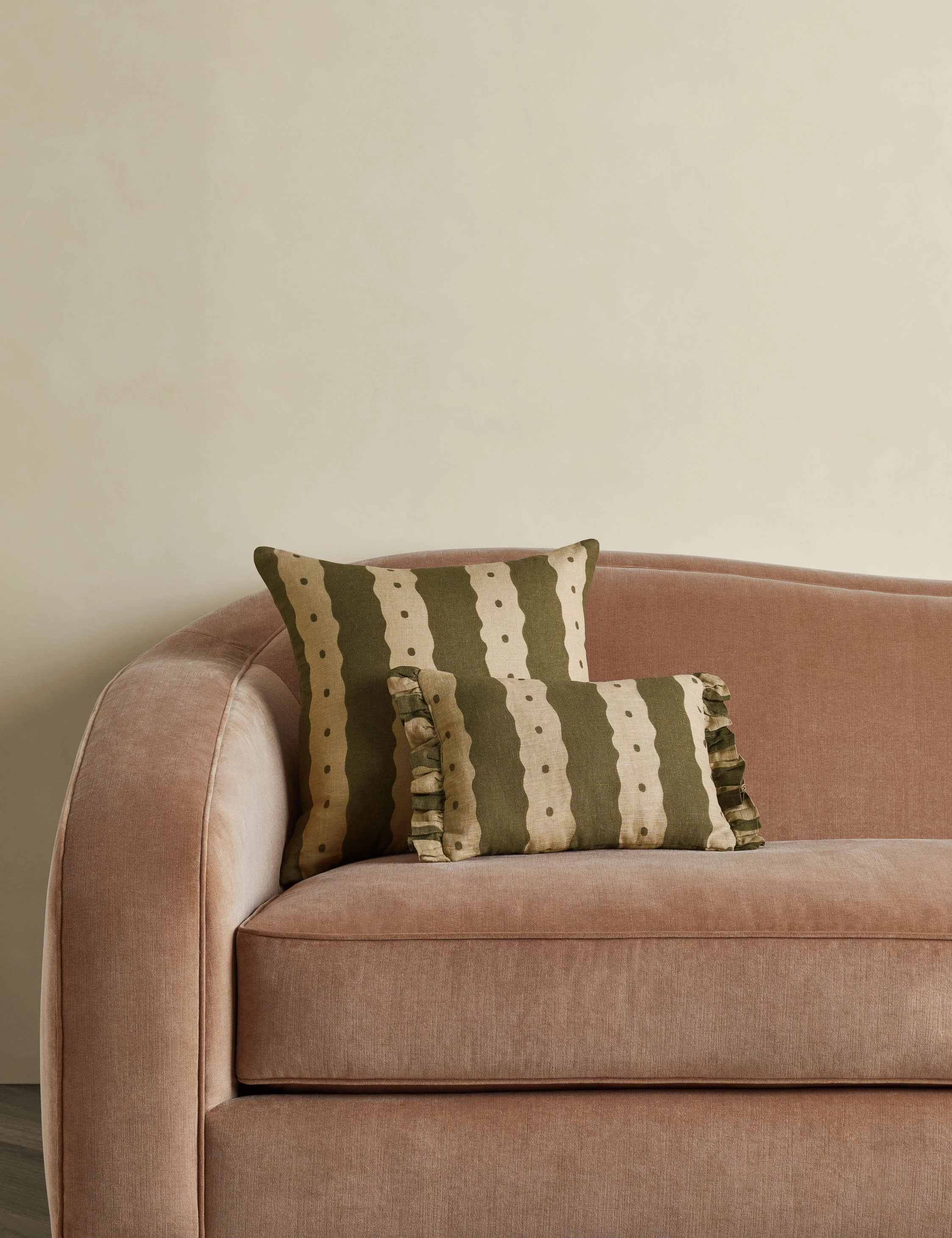 Dotti Linen Pillow by Sarah Sherman Samuel - Image 4