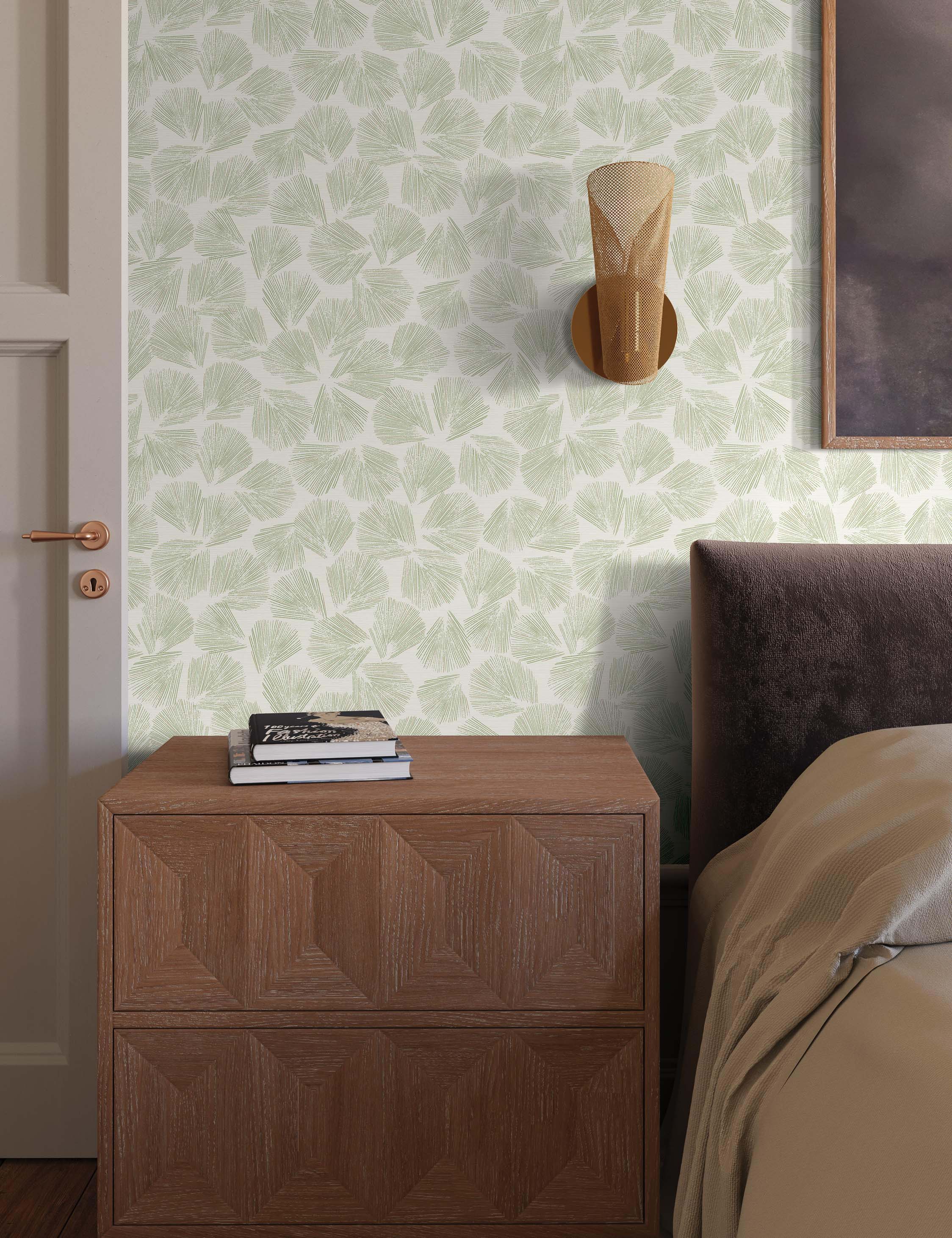 Elora Leaf Wallpaper by Christiane Lemieux - Image 3