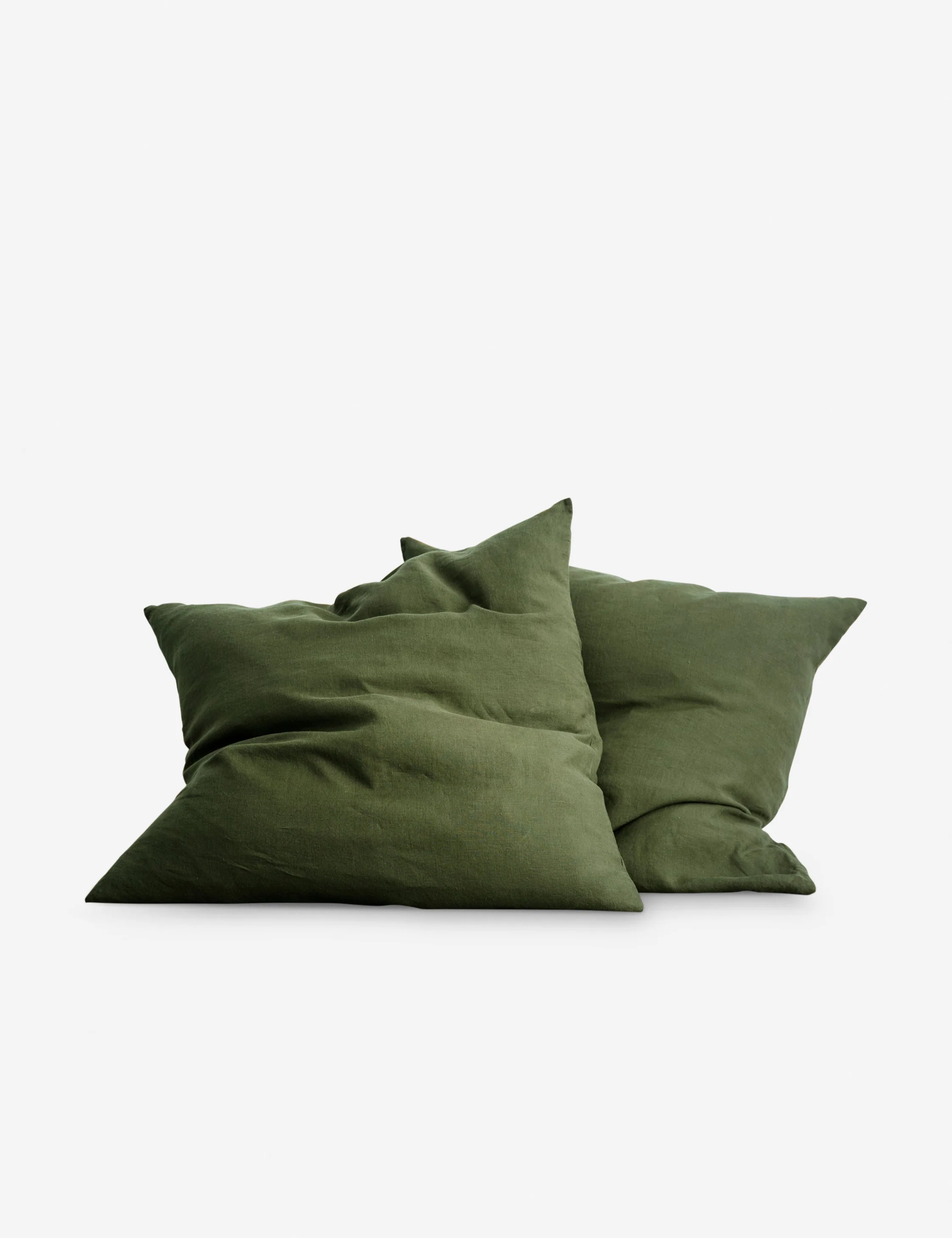European Flax Linen Euro Pillowcases (Set of 2) by Cultiver - Image 11