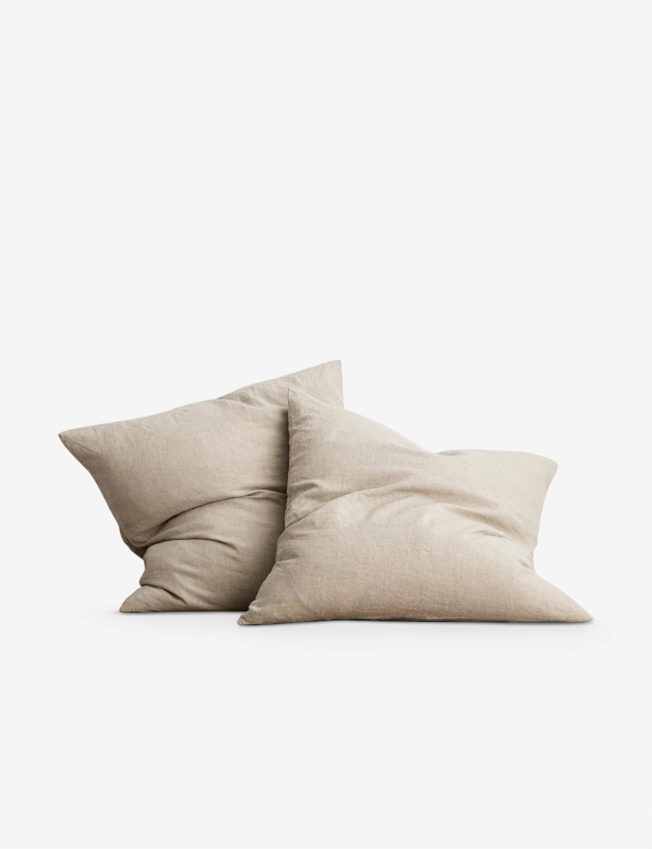 European Flax Linen Euro Pillowcases (Set of 2) by Cultiver - Image 13