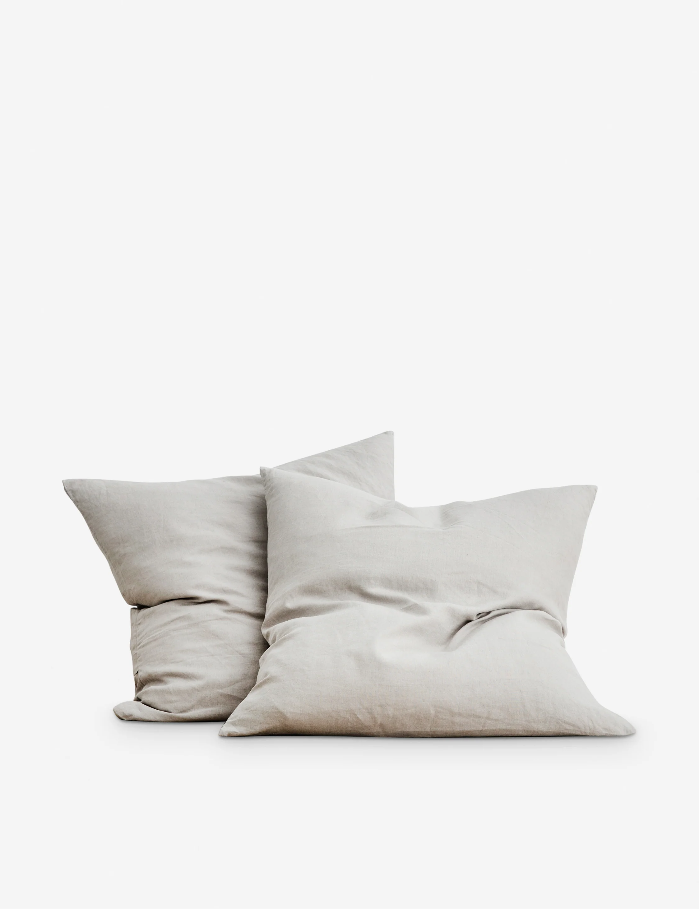 European Flax Linen Euro Pillowcases (Set of 2) by Cultiver - Image 7