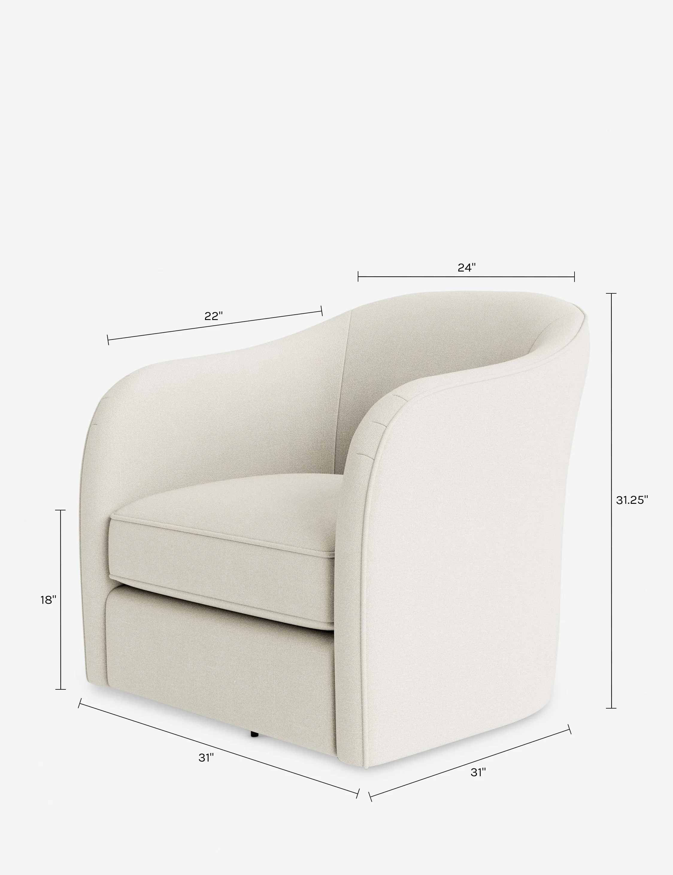 Faro Swivel Chair by DISC Interiors - Image 227