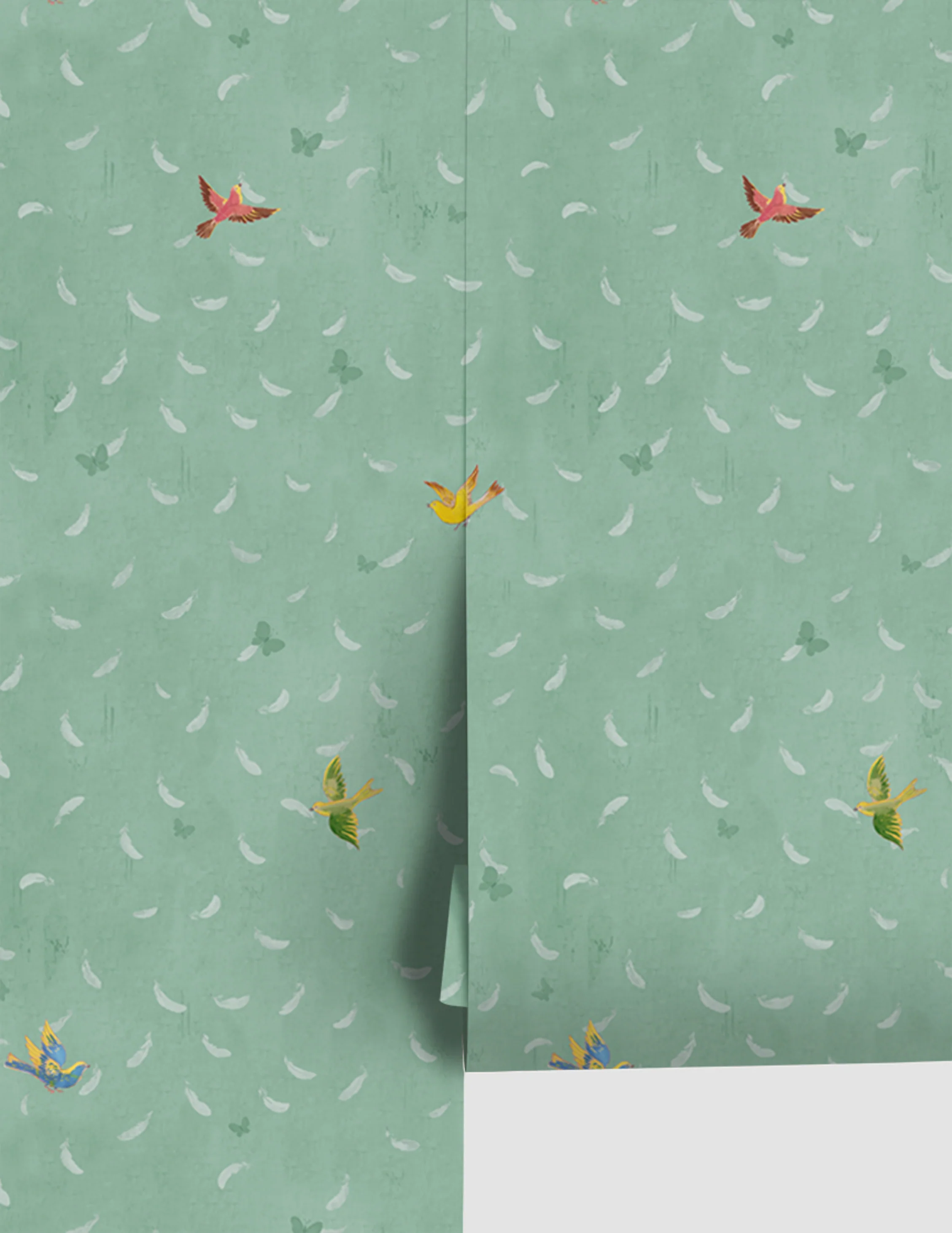 Feathers Wallpaper by Paule Marrot - Image 5