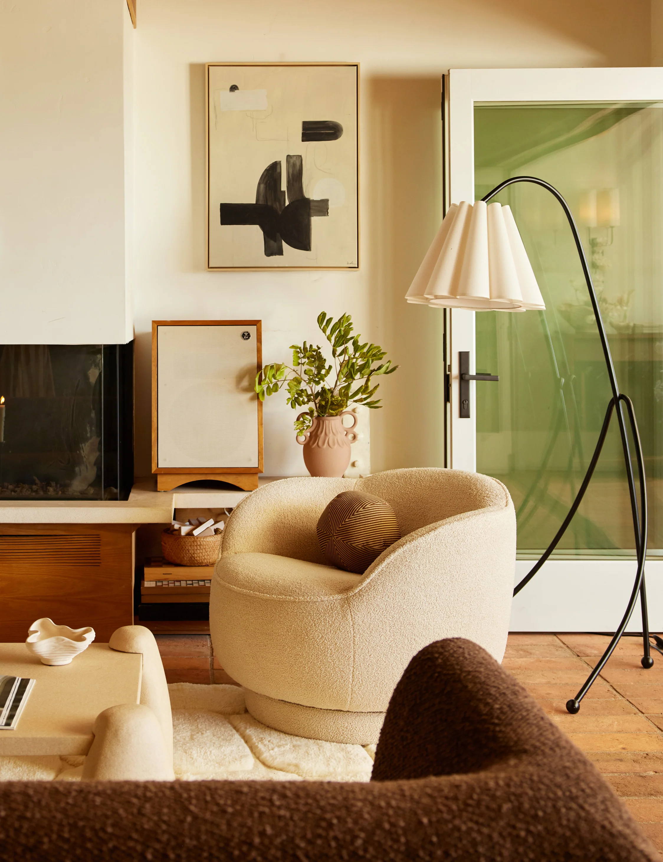 Fern Swivel Chair by Sarah Sherman Samuel - Image 4