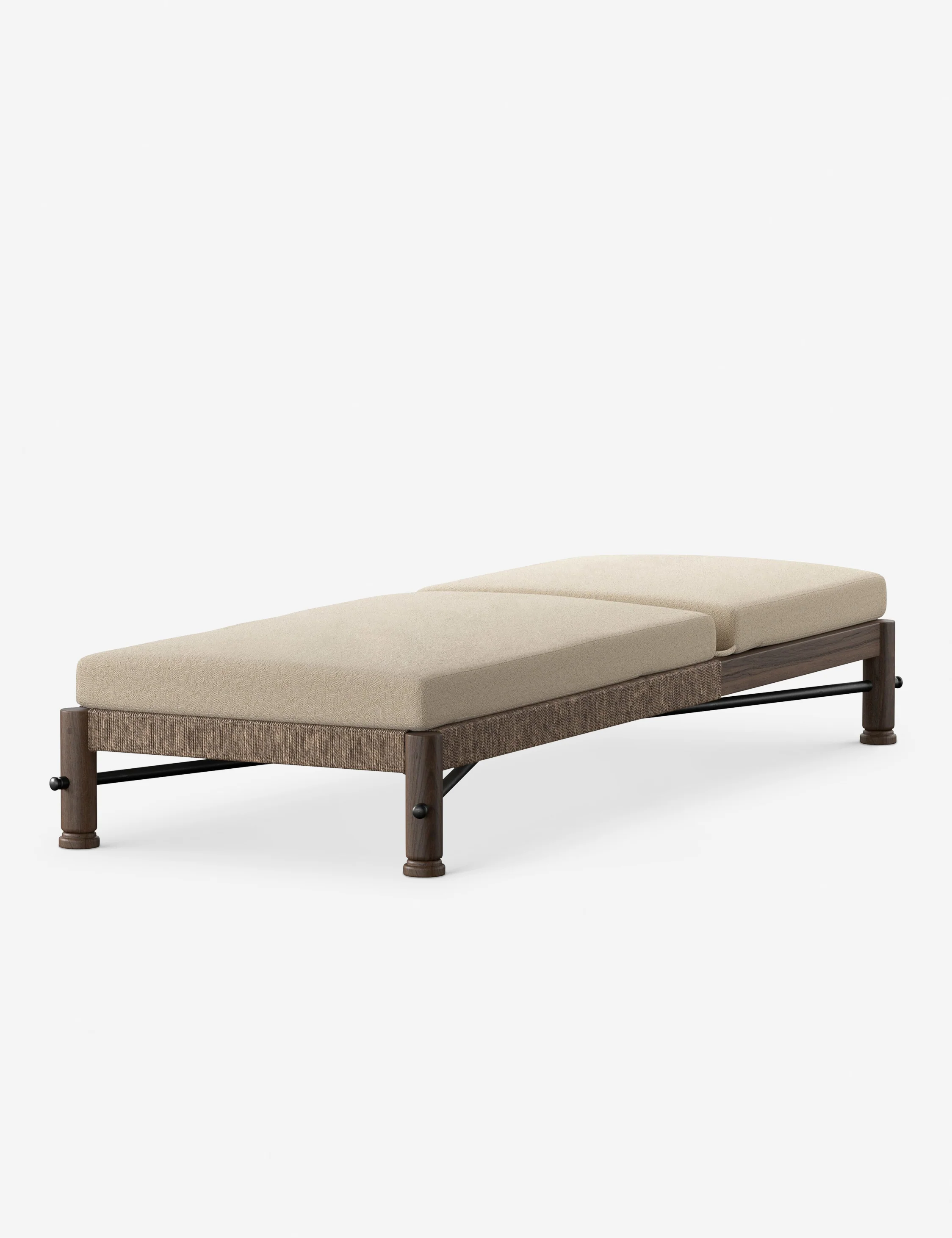 Finnegan Indoor / Outdoor Chaise by Amber Lewis x Four Hands - Image 4