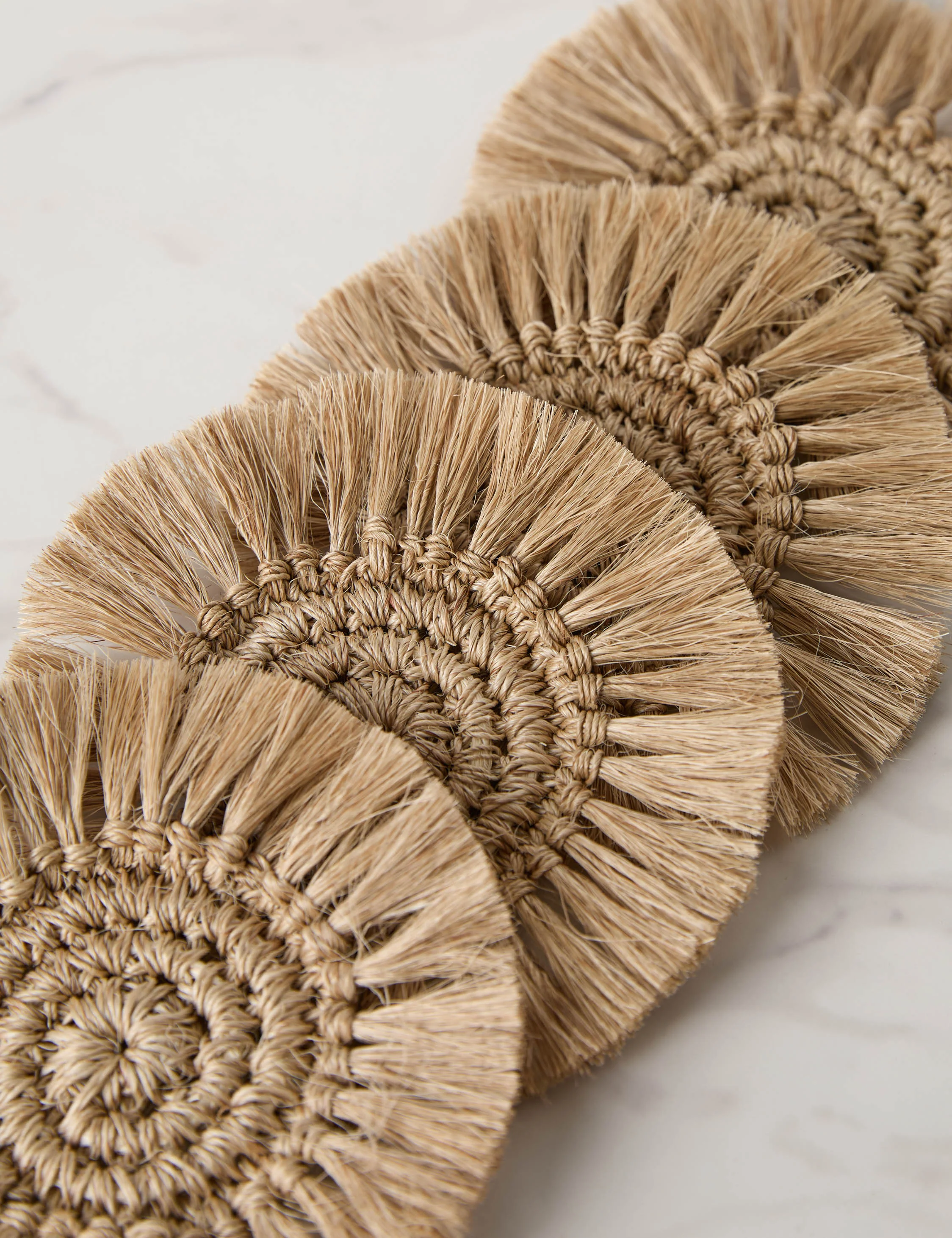 Fique Coasters (Set of 4) by Tallo de Olivo - Image 2
