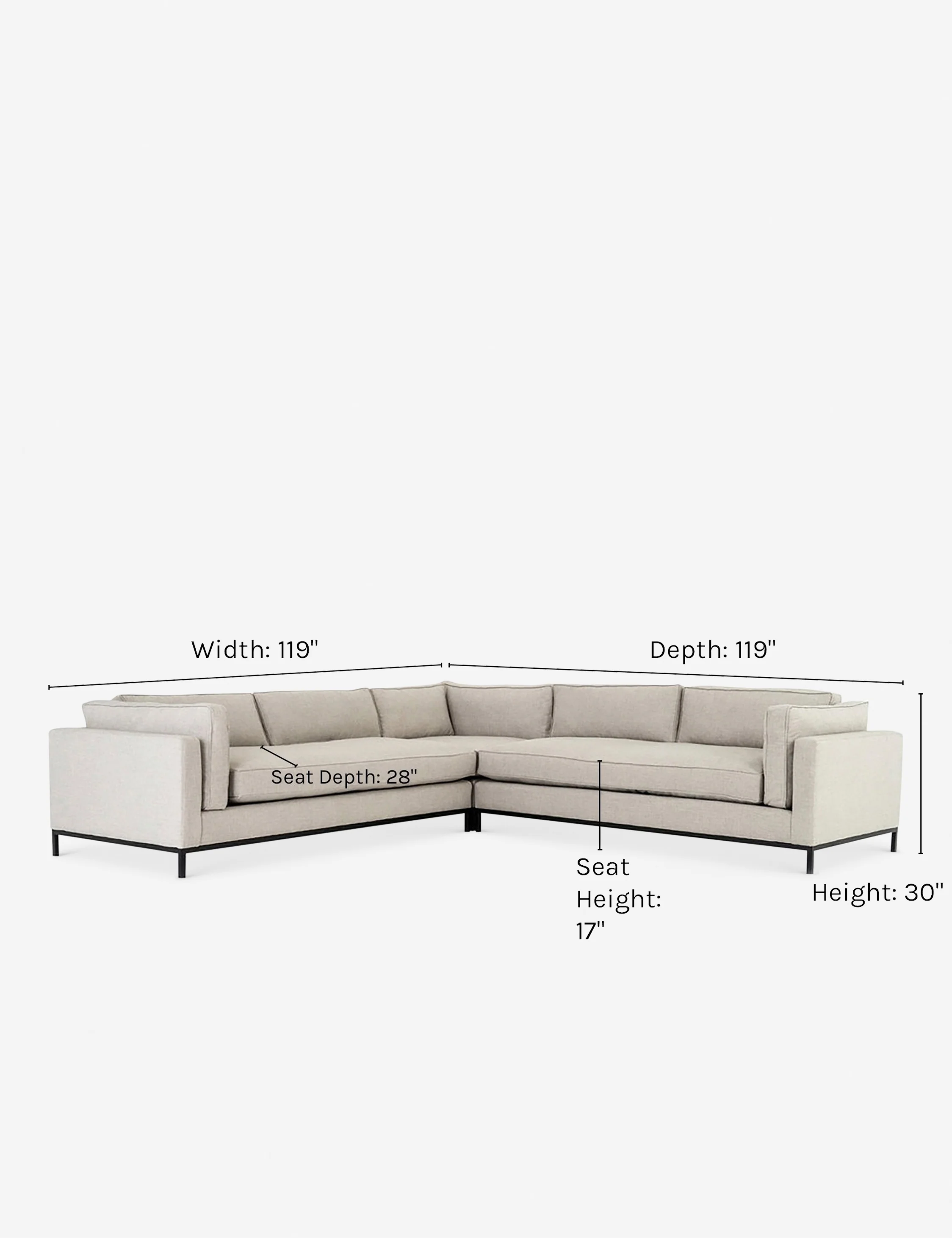 Fritzie Corner Sectional Sofa - Image 13