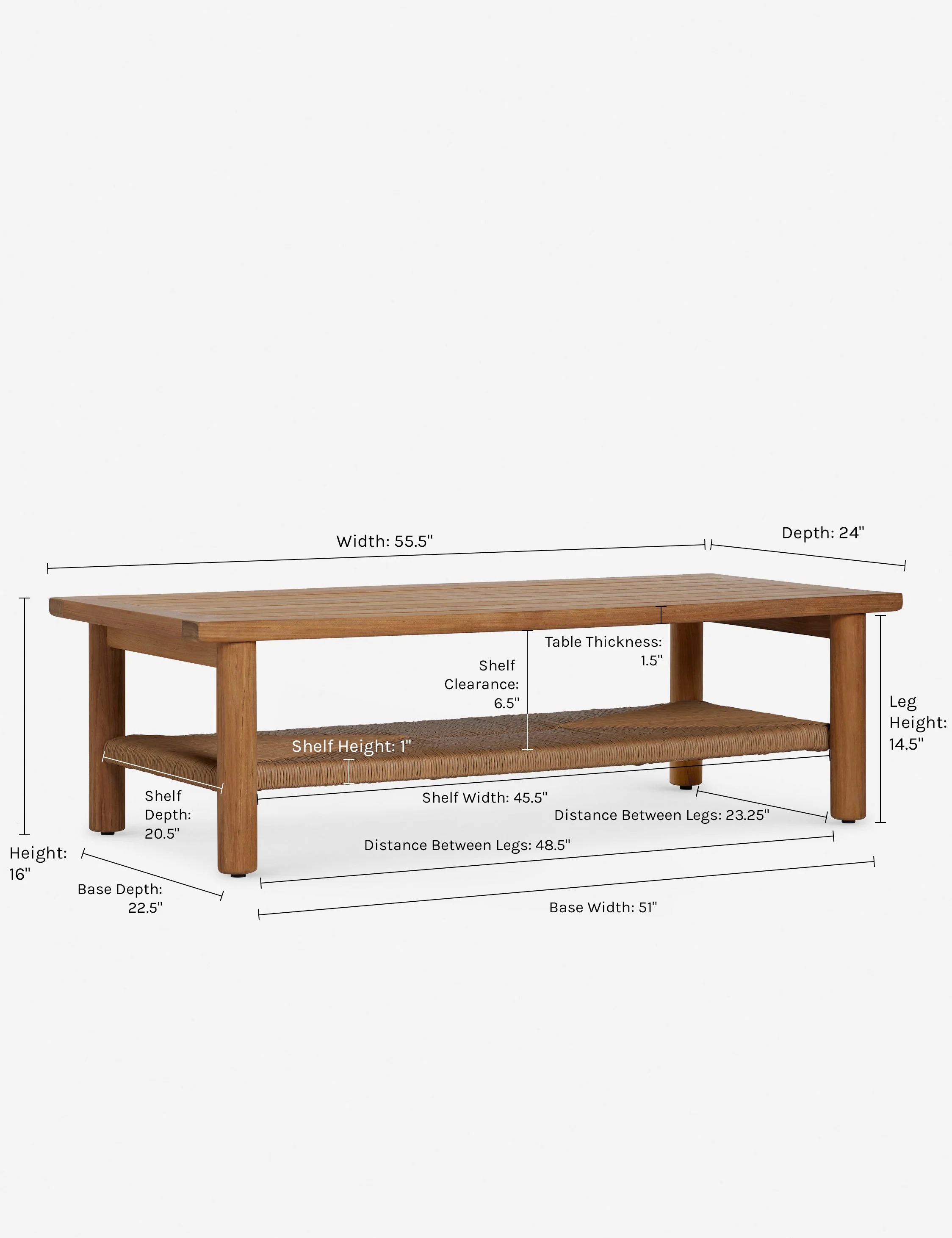 Gally Indoor / Outdoor Coffee Table - Image 10